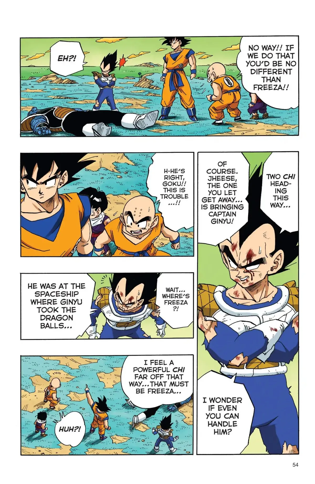 Dragon Ball Full Color Freeza Arc Chapter 38 page 7 - 