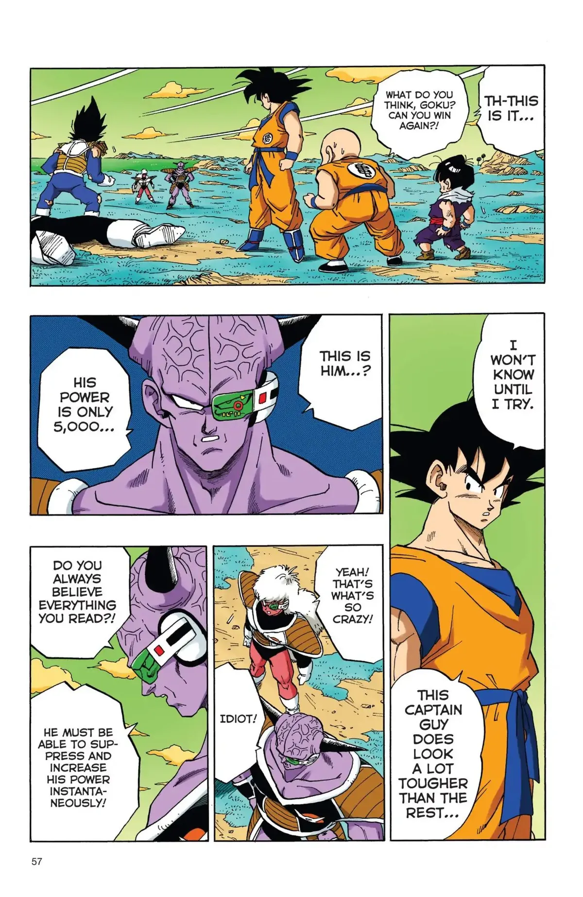 Dragon Ball Full Color Freeza Arc Chapter 38 page 10 - 