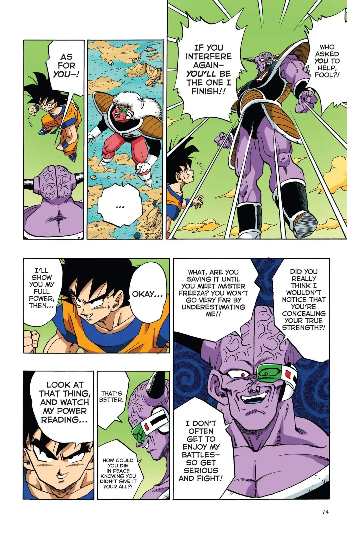 Dragon Ball Full Color Freeza Arc Chapter 39 page 13 - 