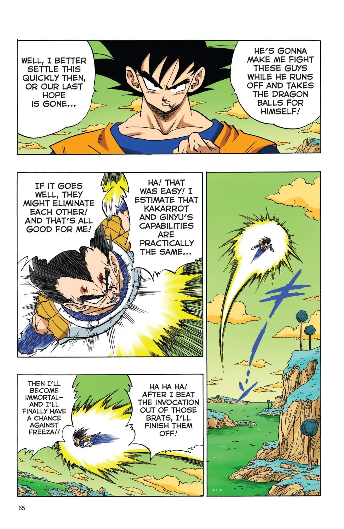 Dragon Ball Full Color Freeza Arc Chapter 39 page 4 - 