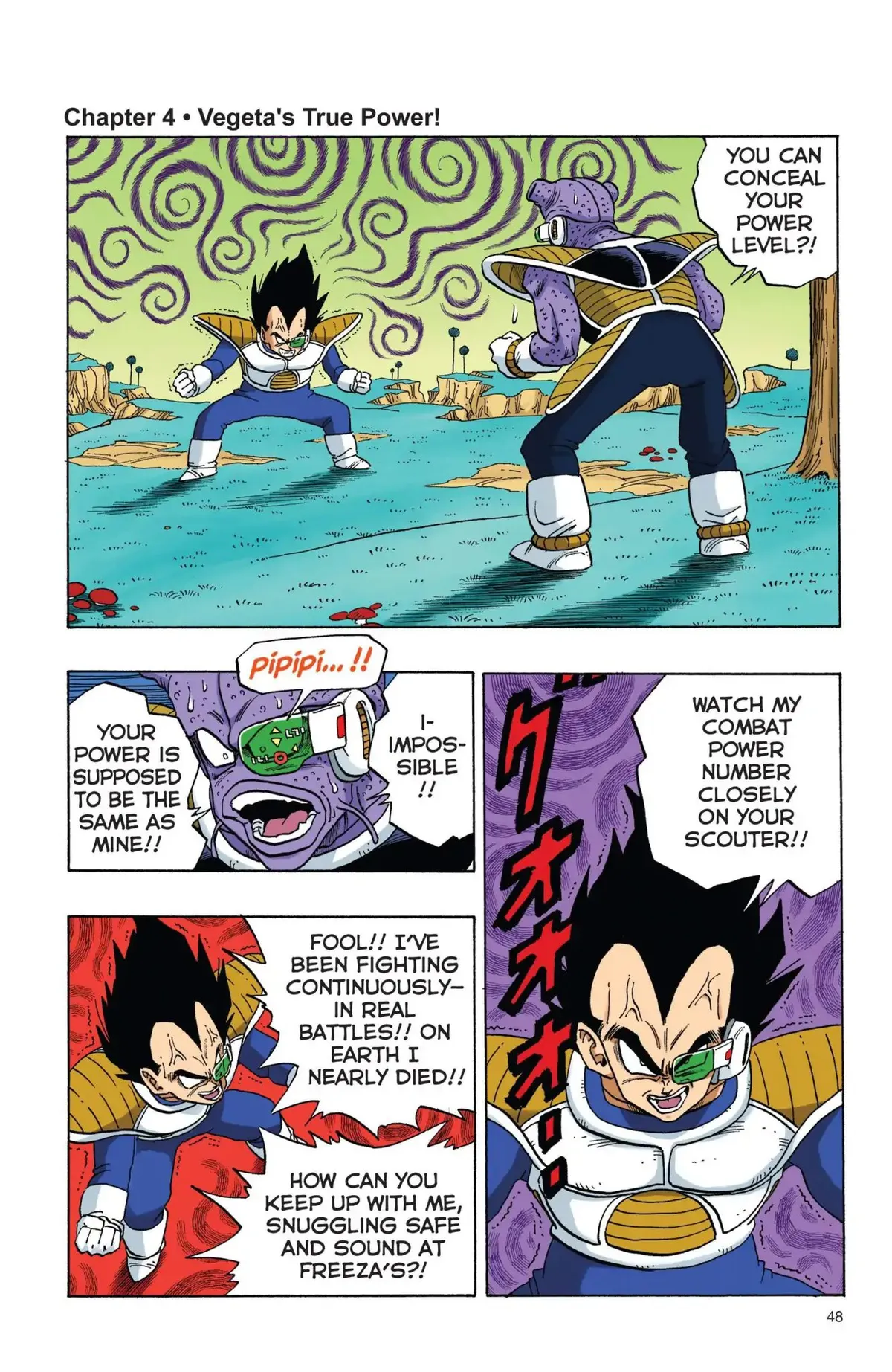 Dragon Ball Full Color Freeza Arc Chapter 4 page 1 - 