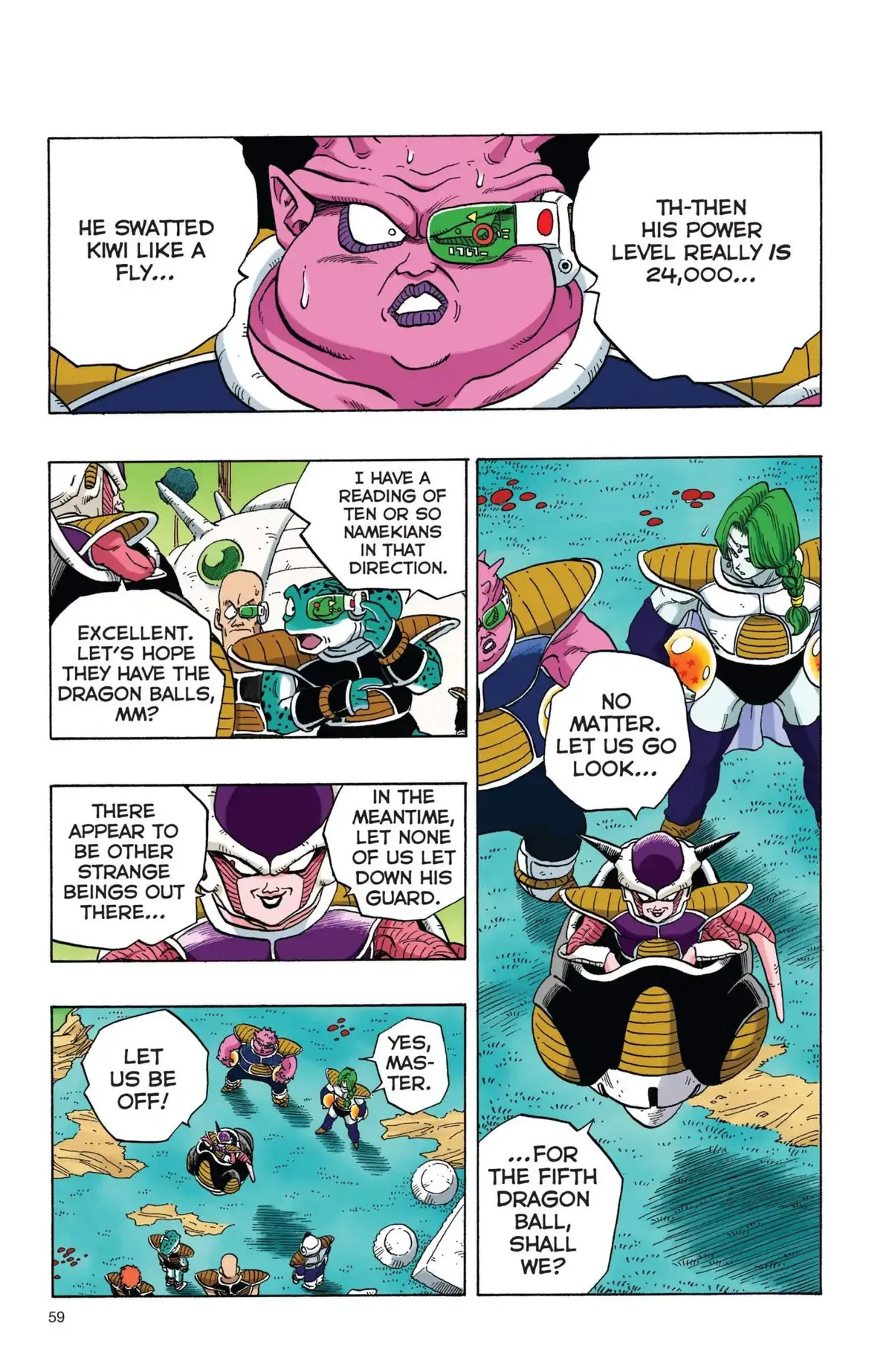 Dragon Ball Full Color Freeza Arc Chapter 4 page 12 - 