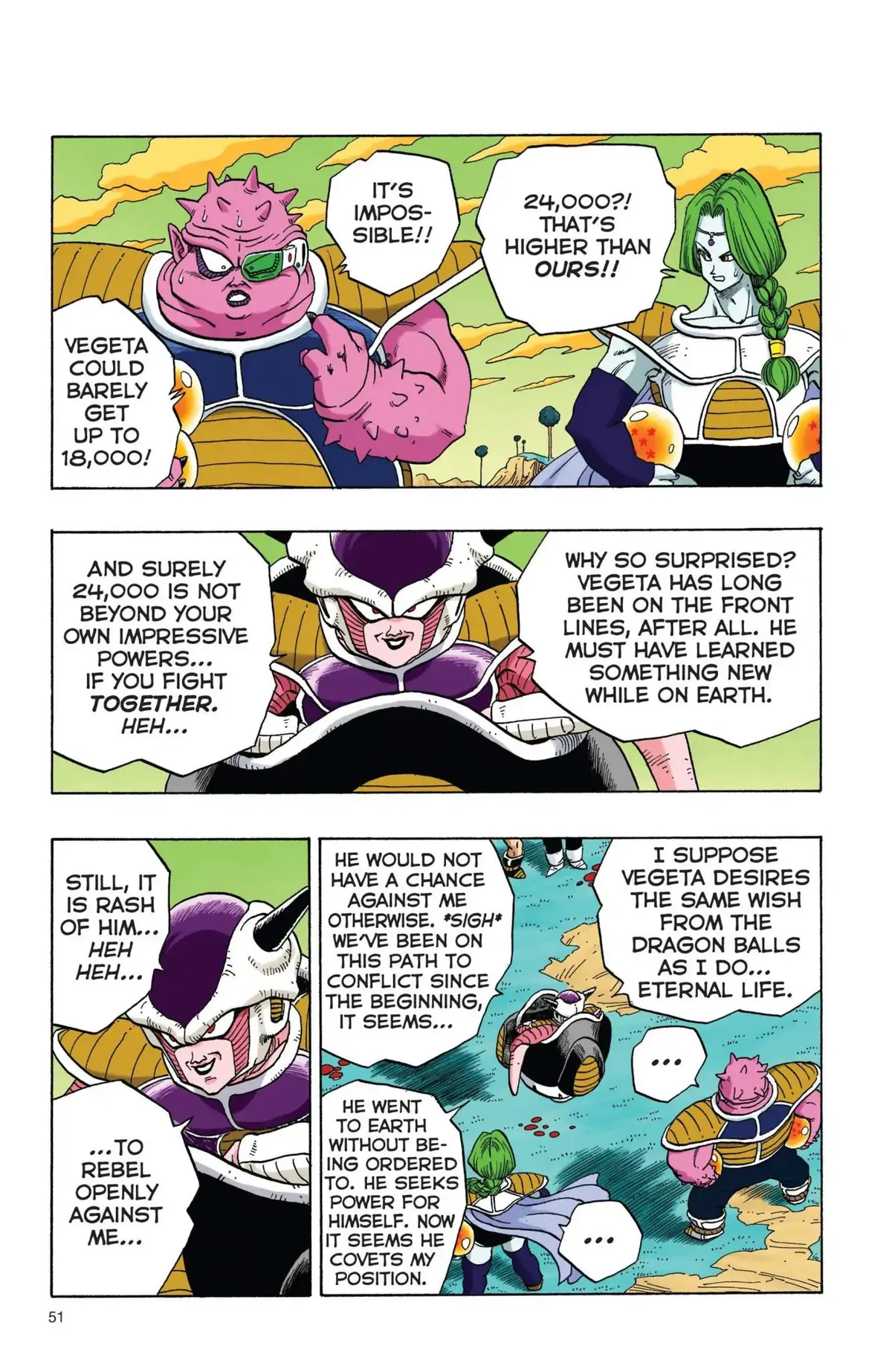 Dragon Ball Full Color Freeza Arc Chapter 4 page 4 - 