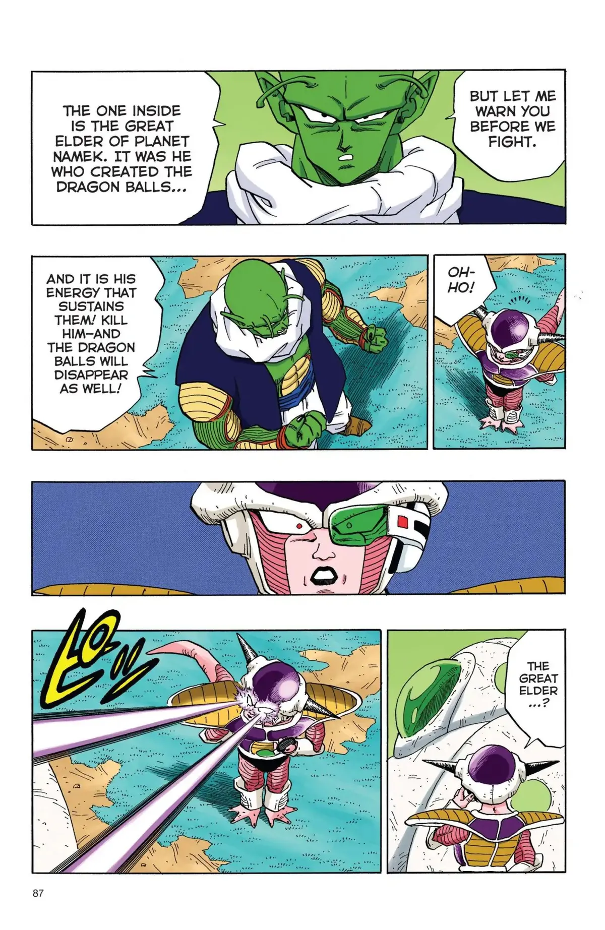 Dragon Ball Full Color Freeza Arc Chapter 40 page 12 - 