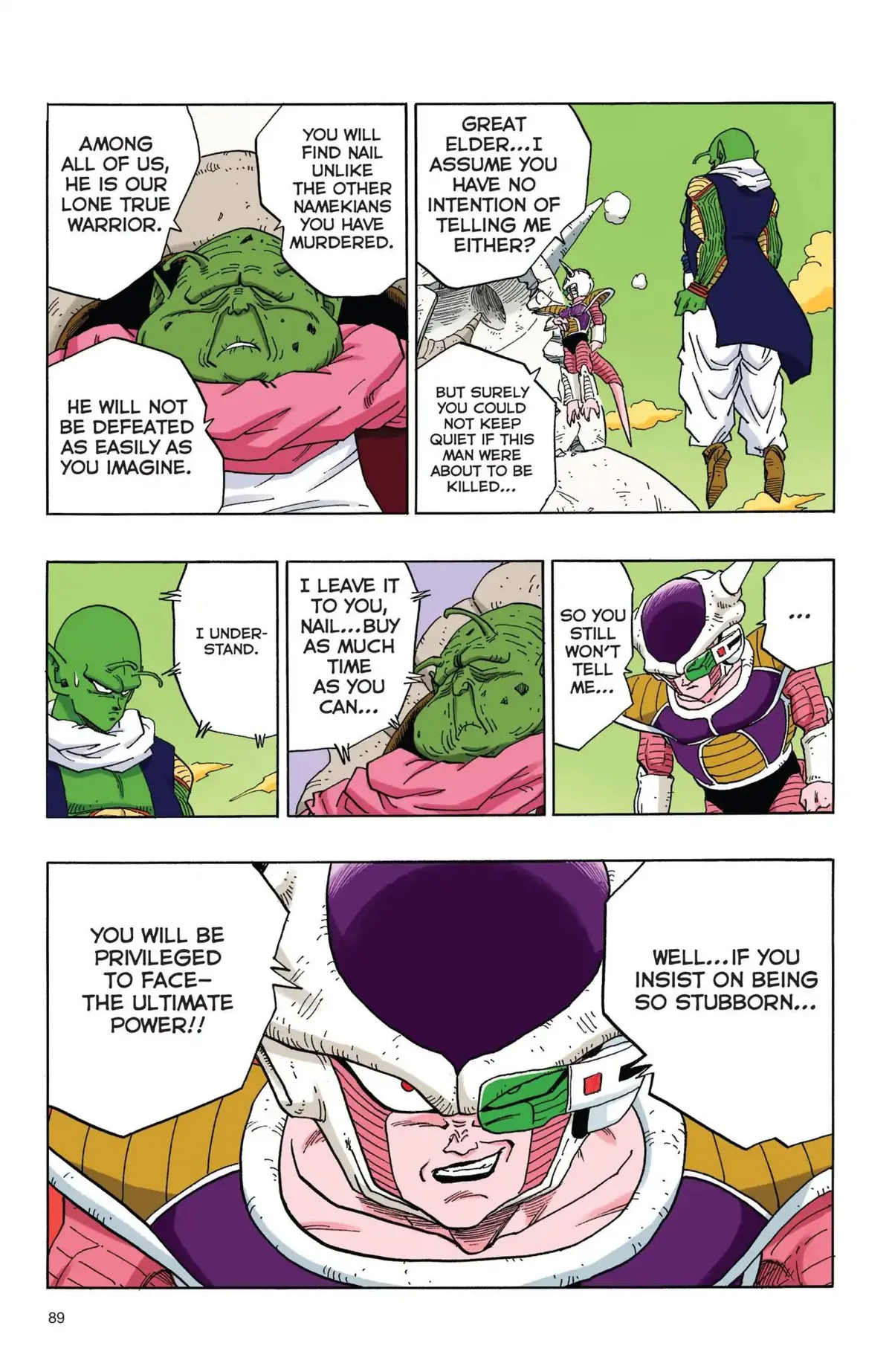 Dragon Ball Full Color Freeza Arc Chapter 40 page 14 - 