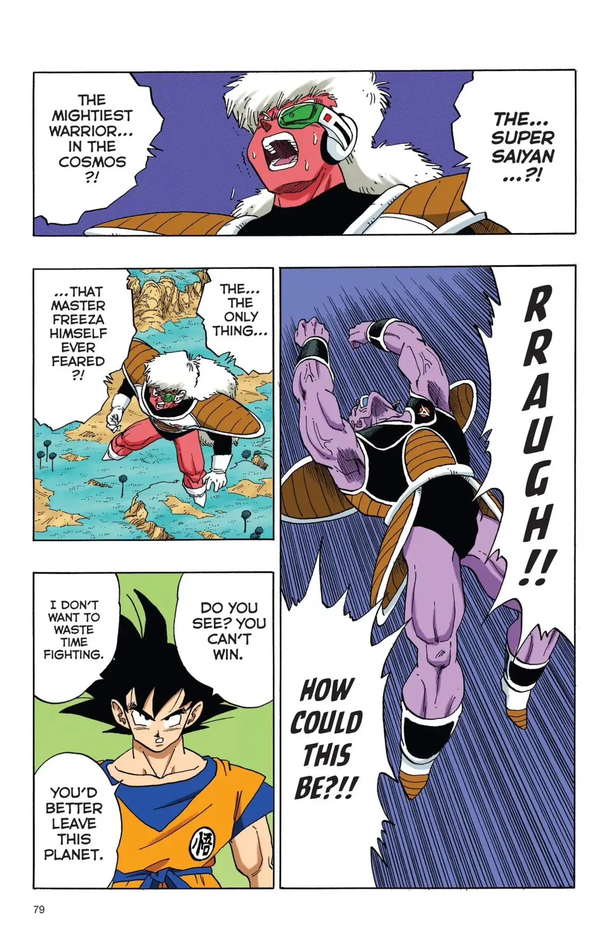Dragon Ball Full Color Freeza Arc Chapter 40 page 4 - 