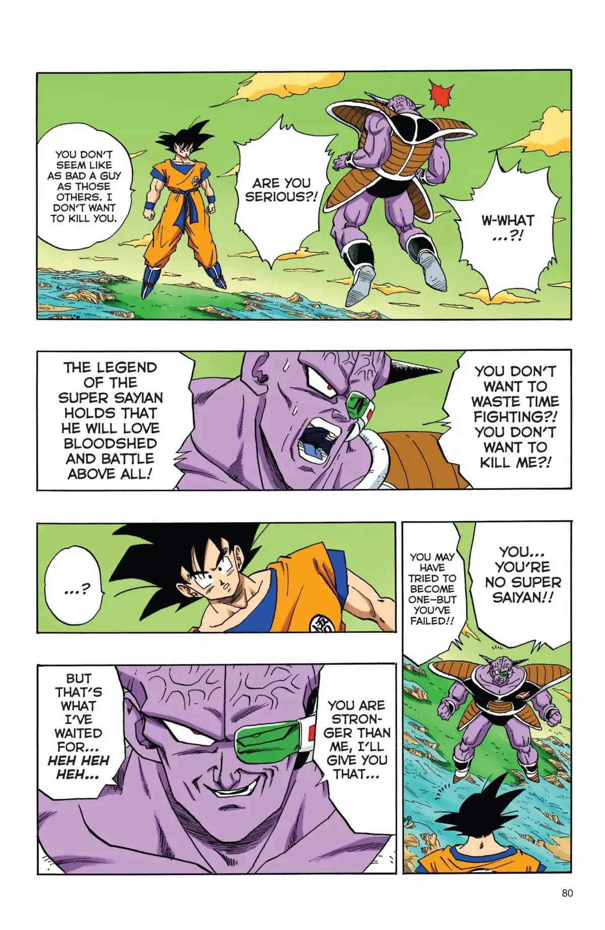 Dragon Ball Full Color Freeza Arc Chapter 40 page 5 - 