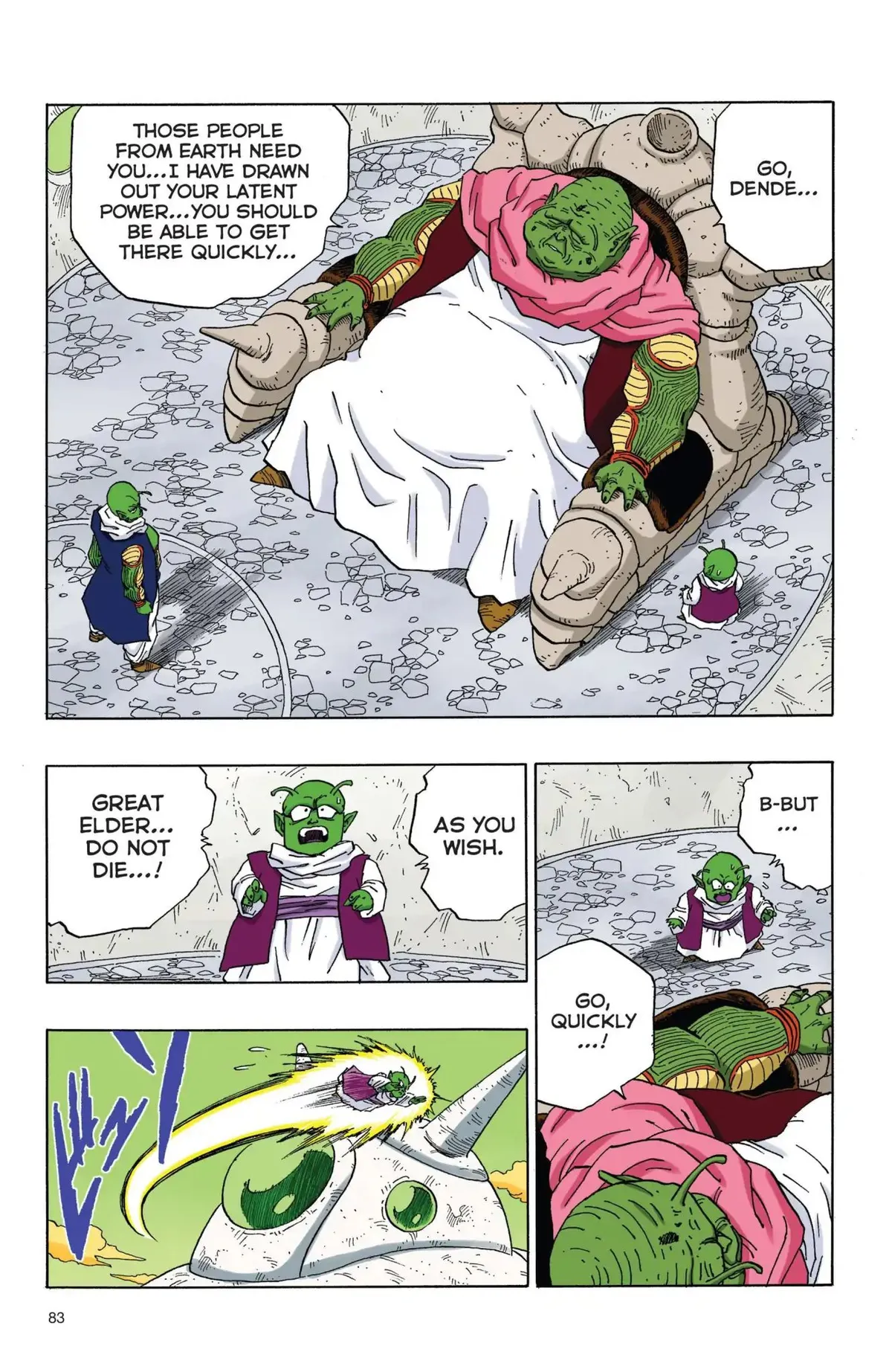 Dragon Ball Full Color Freeza Arc Chapter 40 page 8 - 