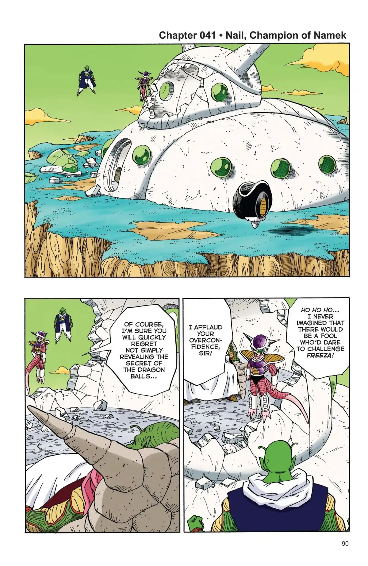 Dragon Ball Full Color Freeza Arc Chapter 41 page 1 - 
