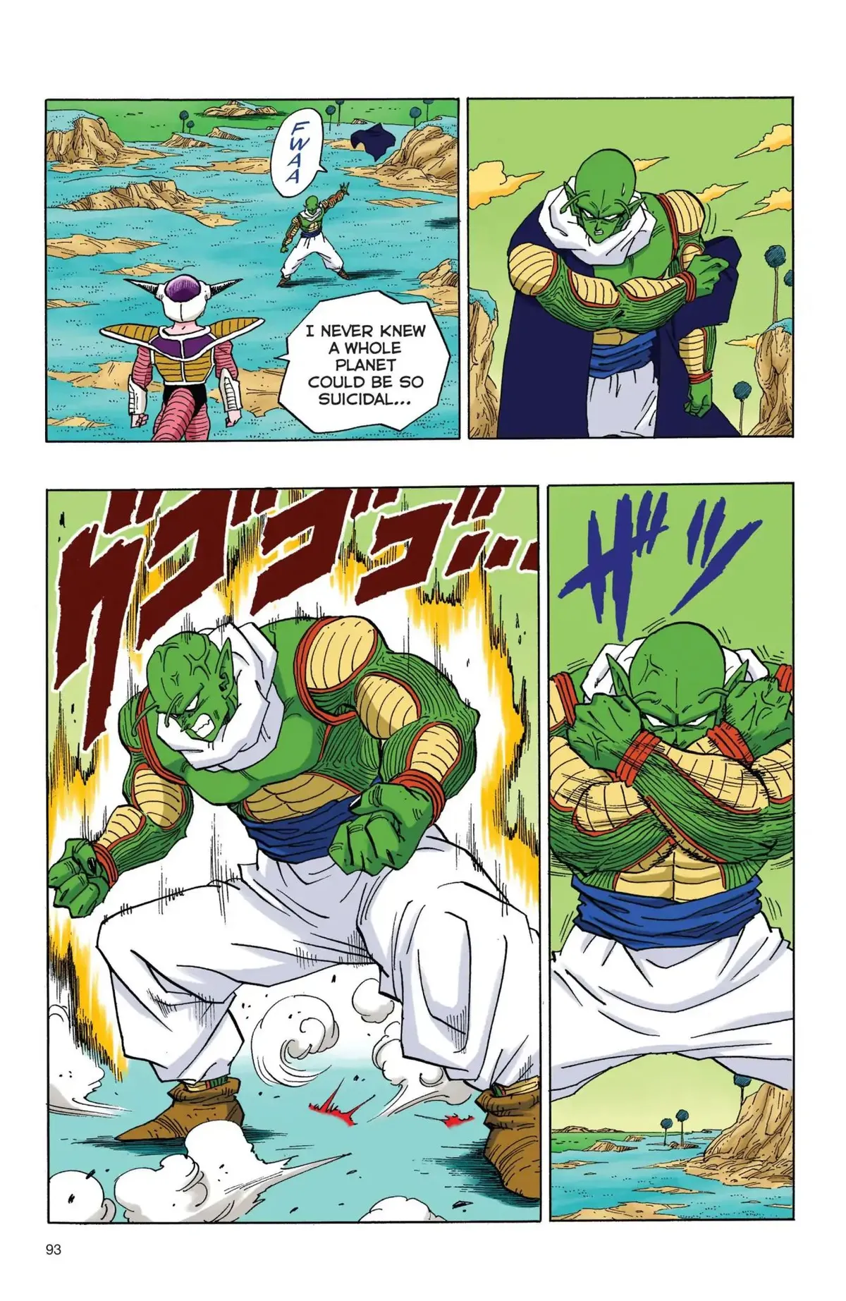 Dragon Ball Full Color Freeza Arc Chapter 41 page 4 - 
