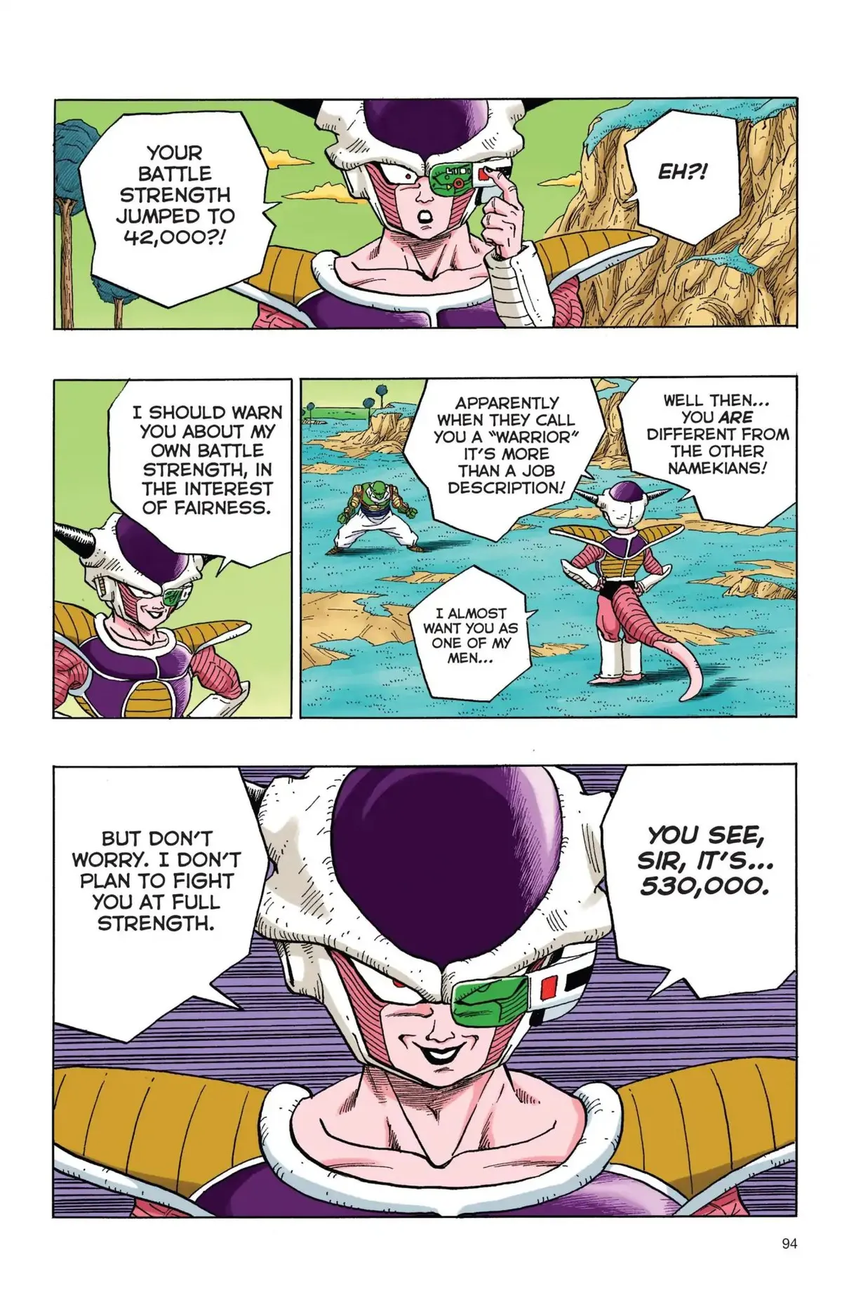 Dragon Ball Full Color Freeza Arc Chapter 41 page 5 - 