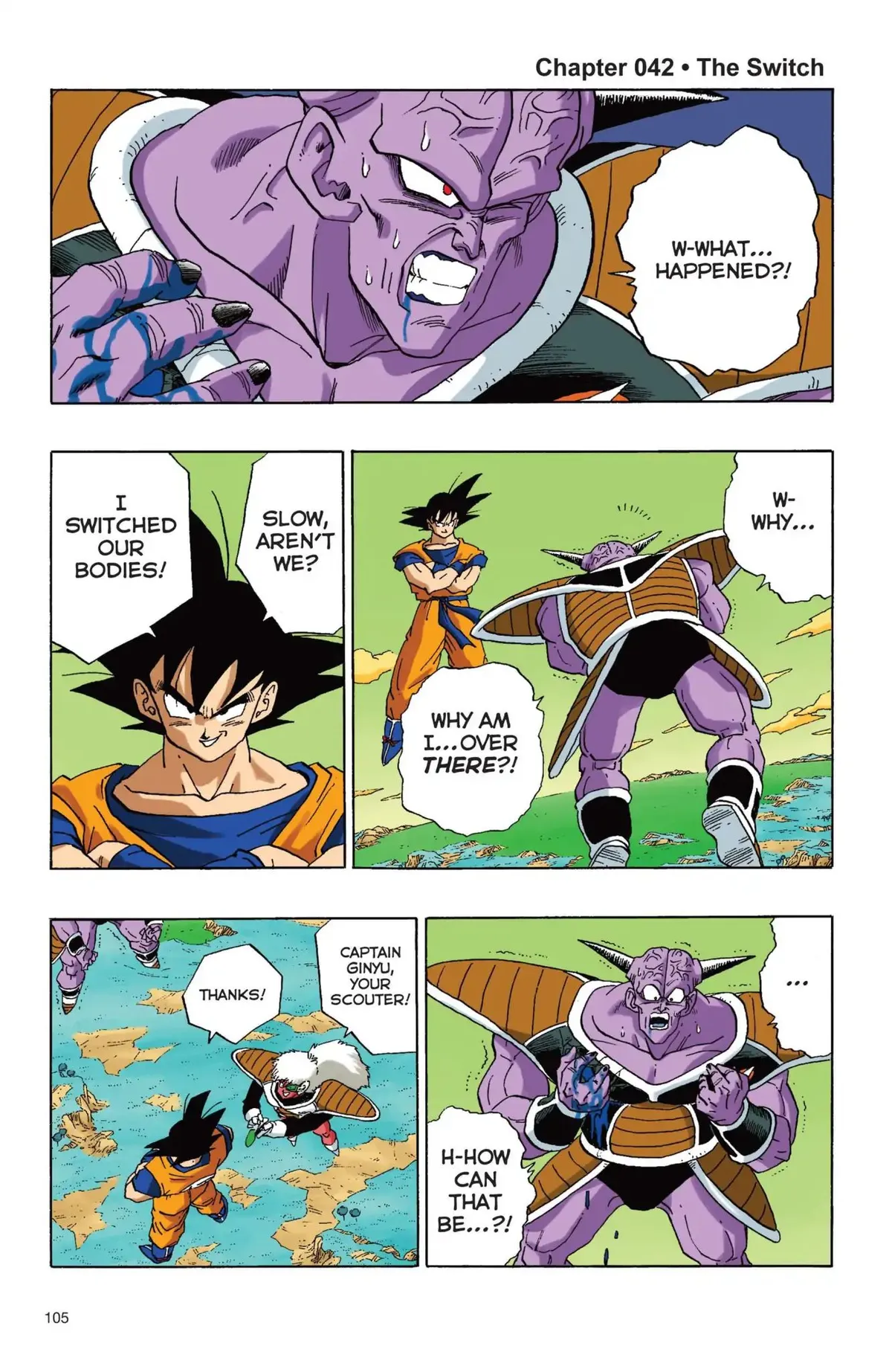 Dragon Ball Full Color Freeza Arc Chapter 42 page 1 - 