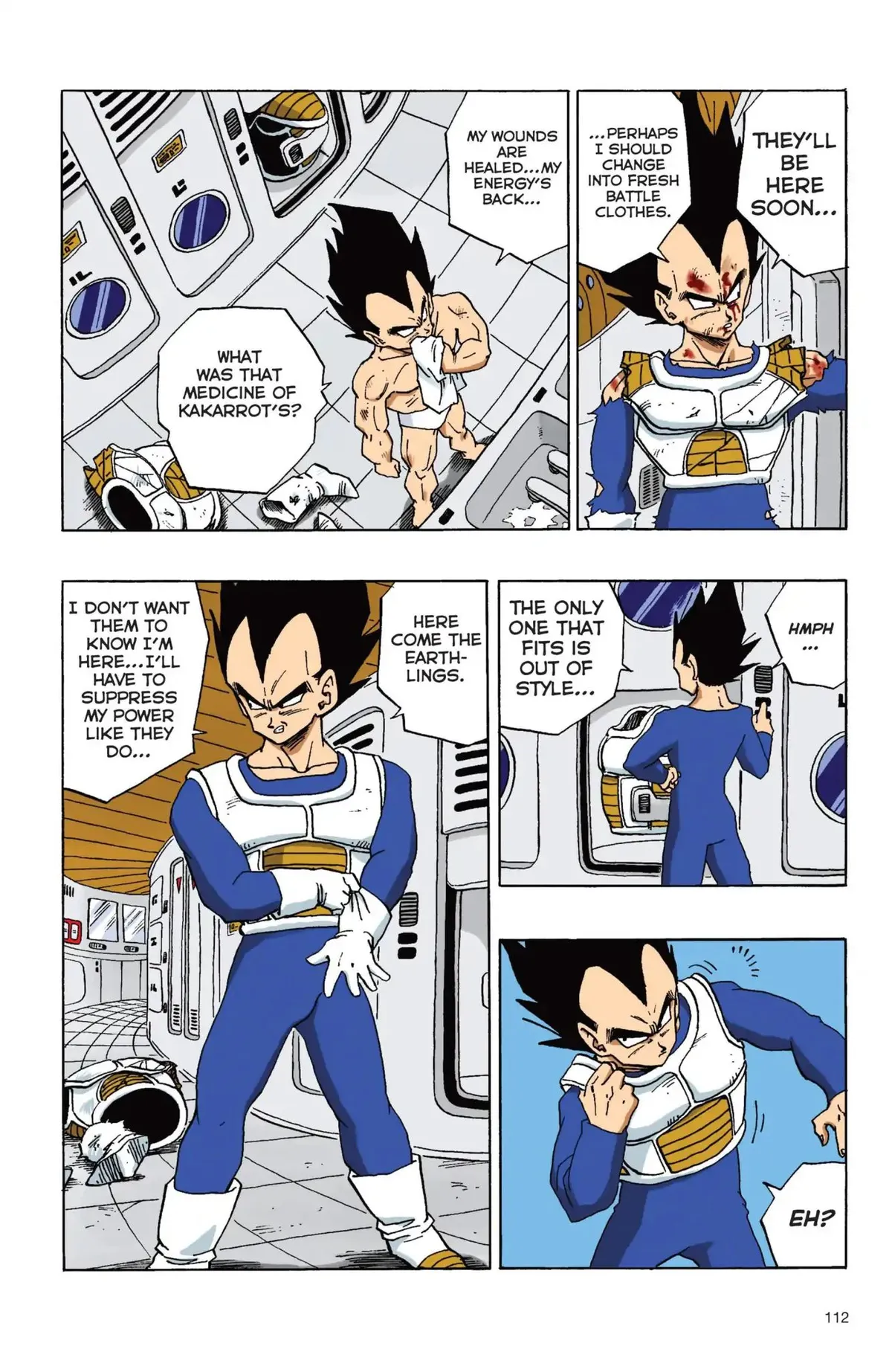 Dragon Ball Full Color Freeza Arc Chapter 42 page 8 - 