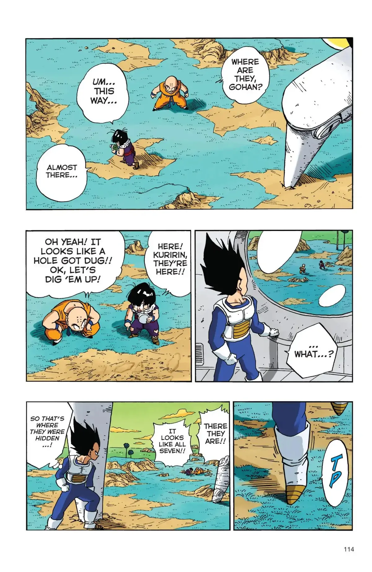 Dragon Ball Full Color Freeza Arc Chapter 42 page 10 - 