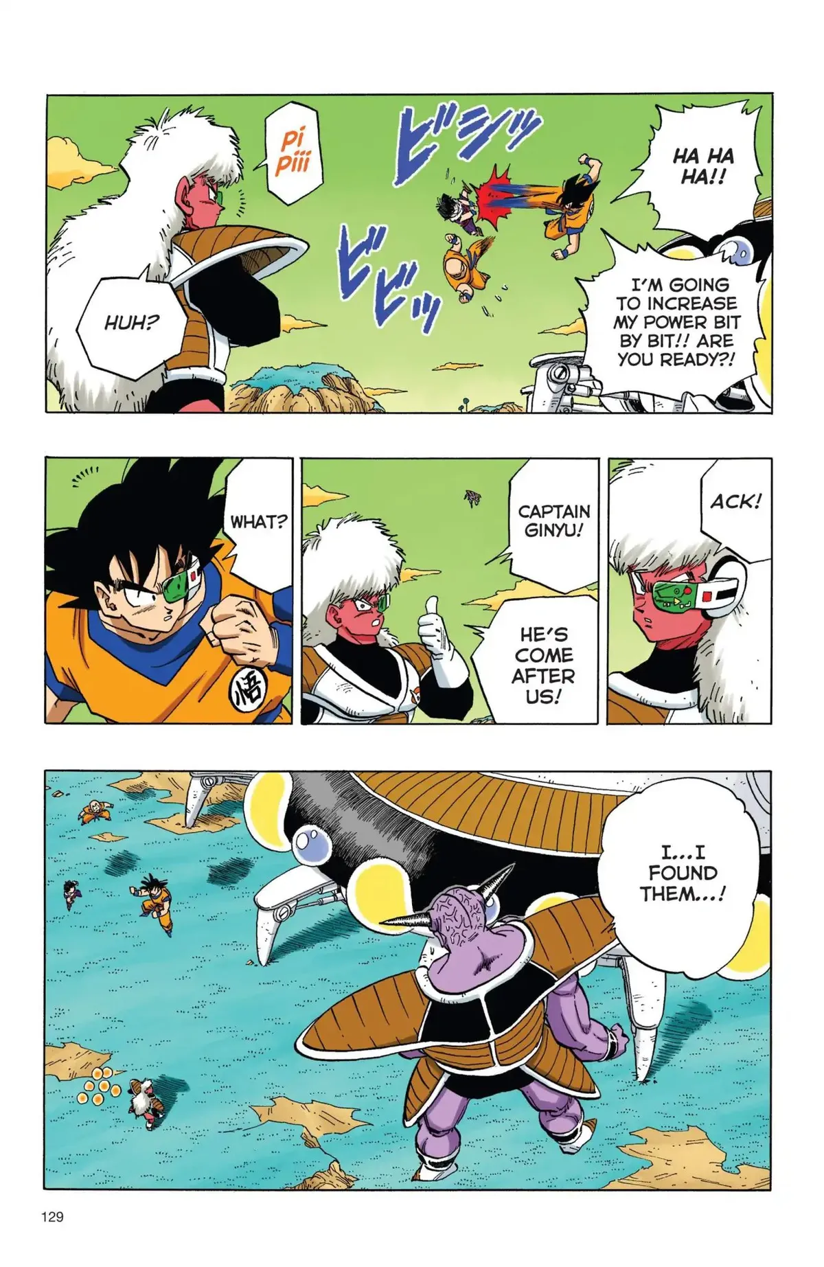 Dragon Ball Full Color Freeza Arc Chapter 43 page 10 - 