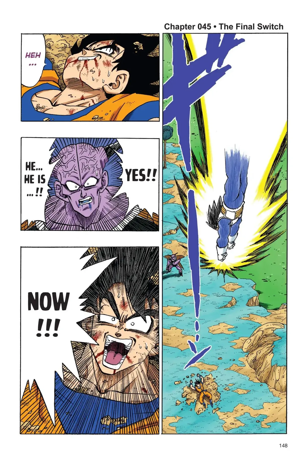 Dragon Ball Full Color Freeza Arc Chapter 45 page 1 - 
