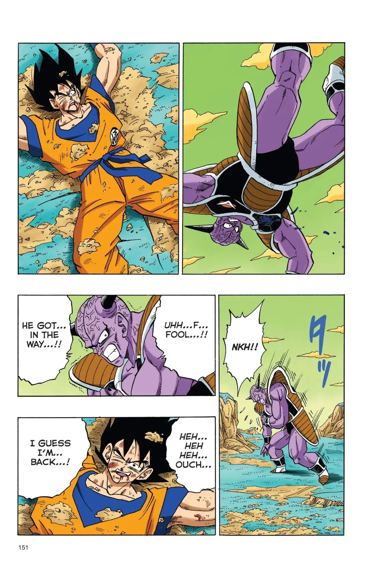 Dragon Ball Full Color Freeza Arc Chapter 45 page 4 - 