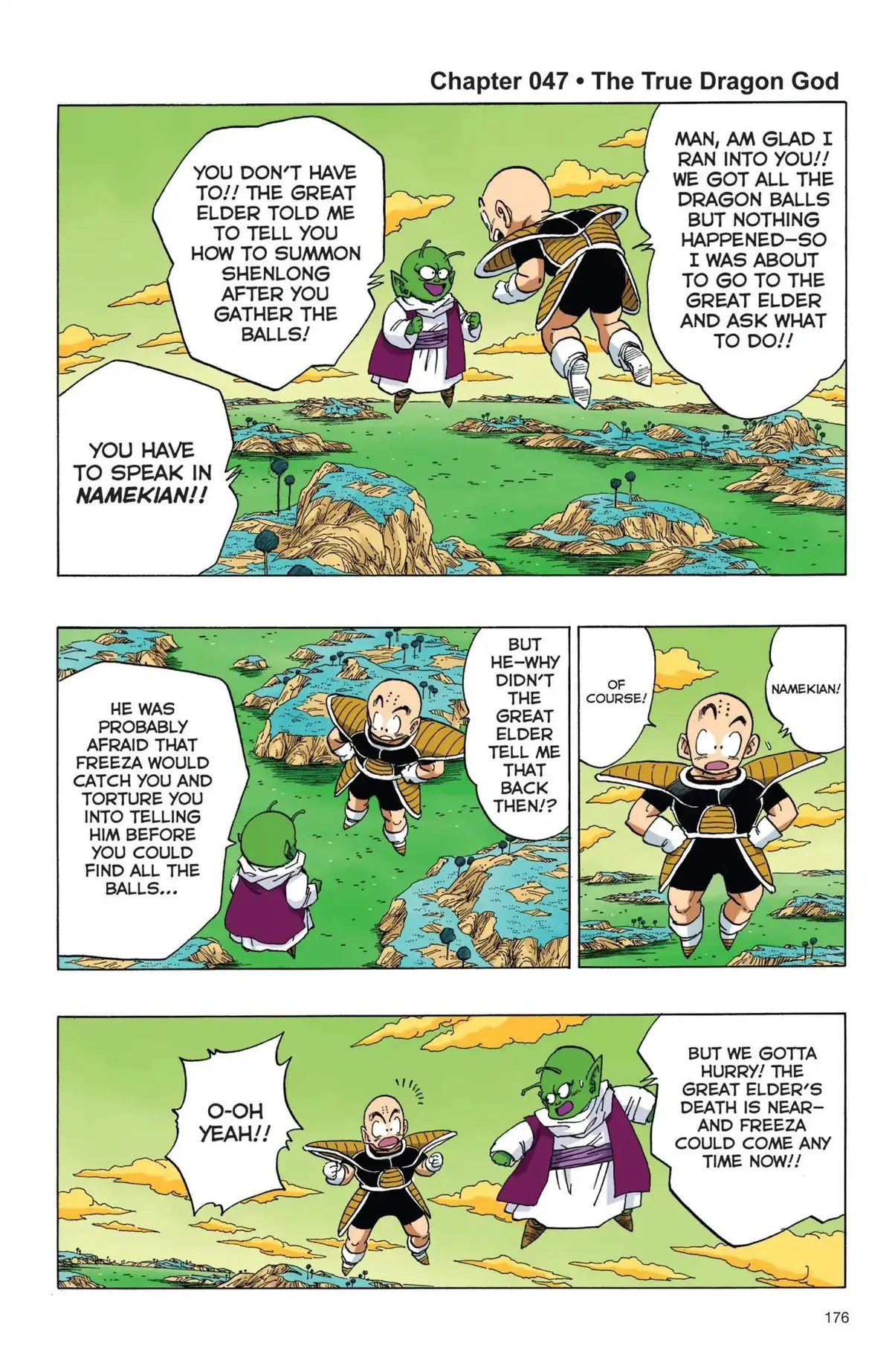 Dragon Ball Full Color Freeza Arc Chapter 47 page 1 - 