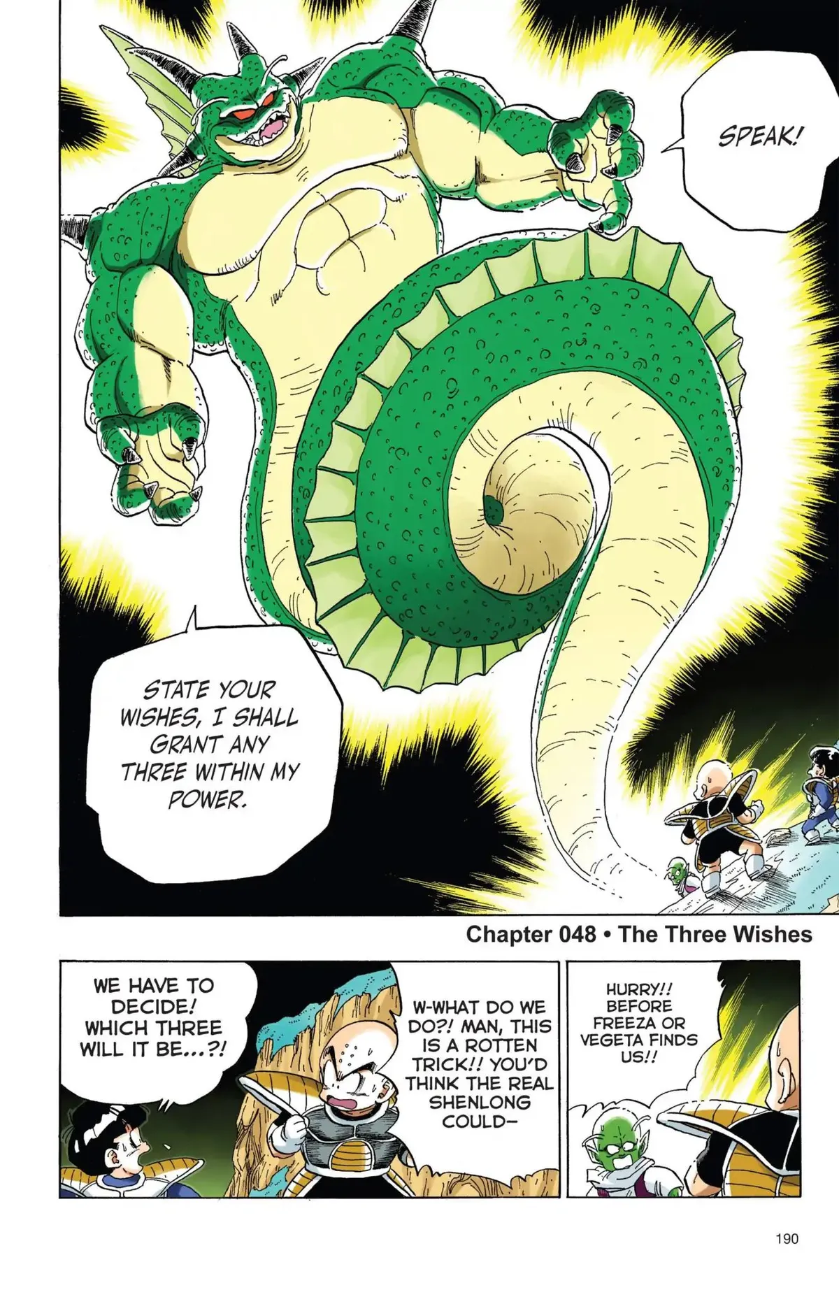 Dragon Ball Full Color Freeza Arc Chapter 48 page 1 - 