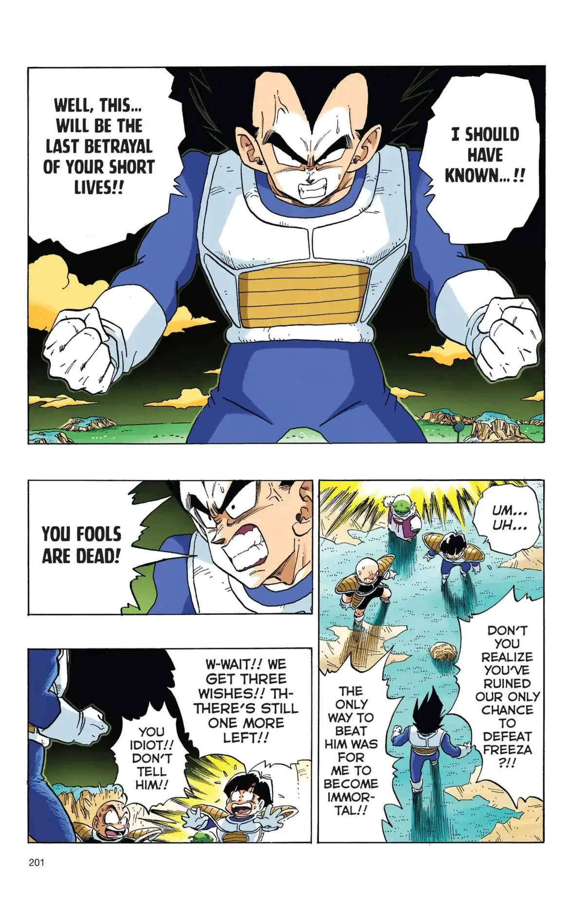 Dragon Ball Full Color Freeza Arc Chapter 48 page 12 - 