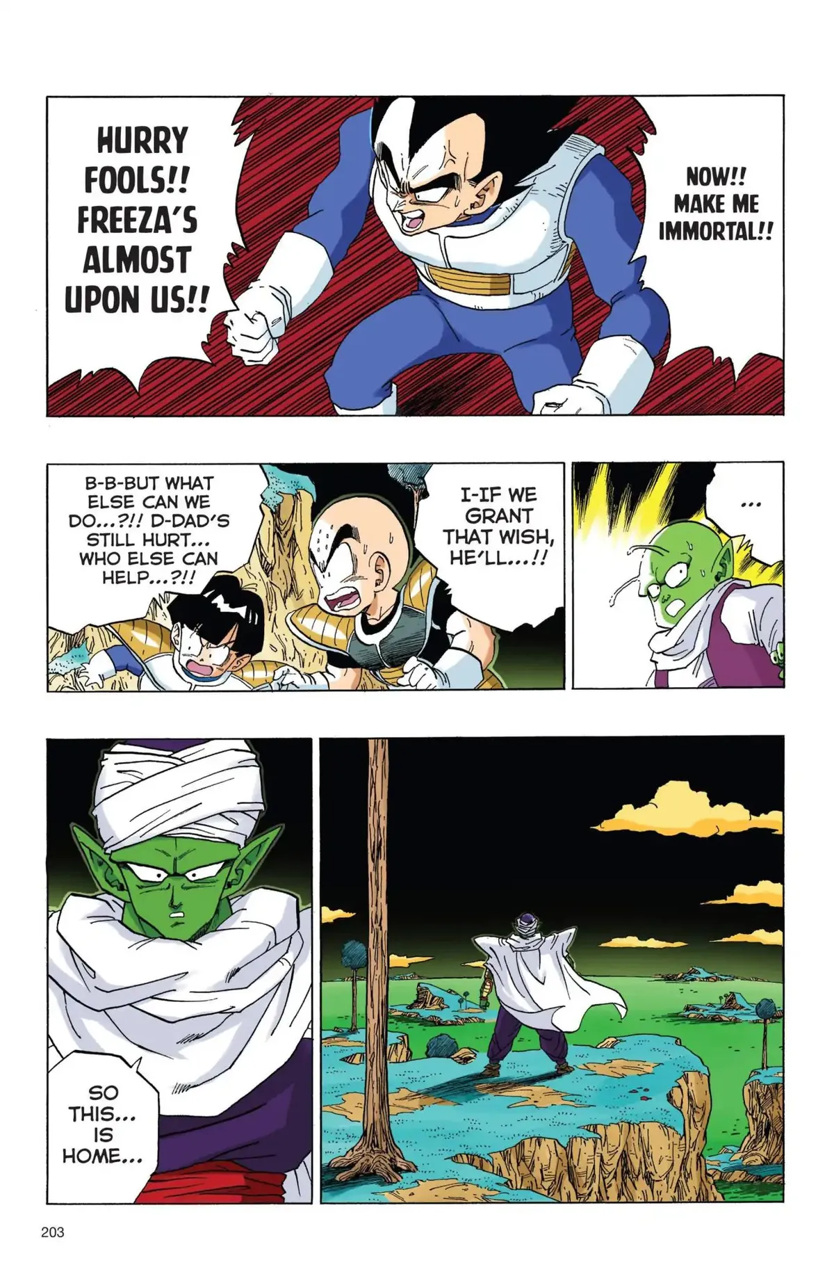 Dragon Ball Full Color Freeza Arc Chapter 48 page 14 - 