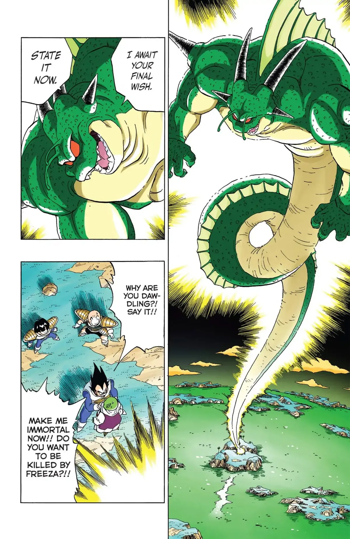 Dragon Ball Full Color Freeza Arc Chapter 49 page 3 - 