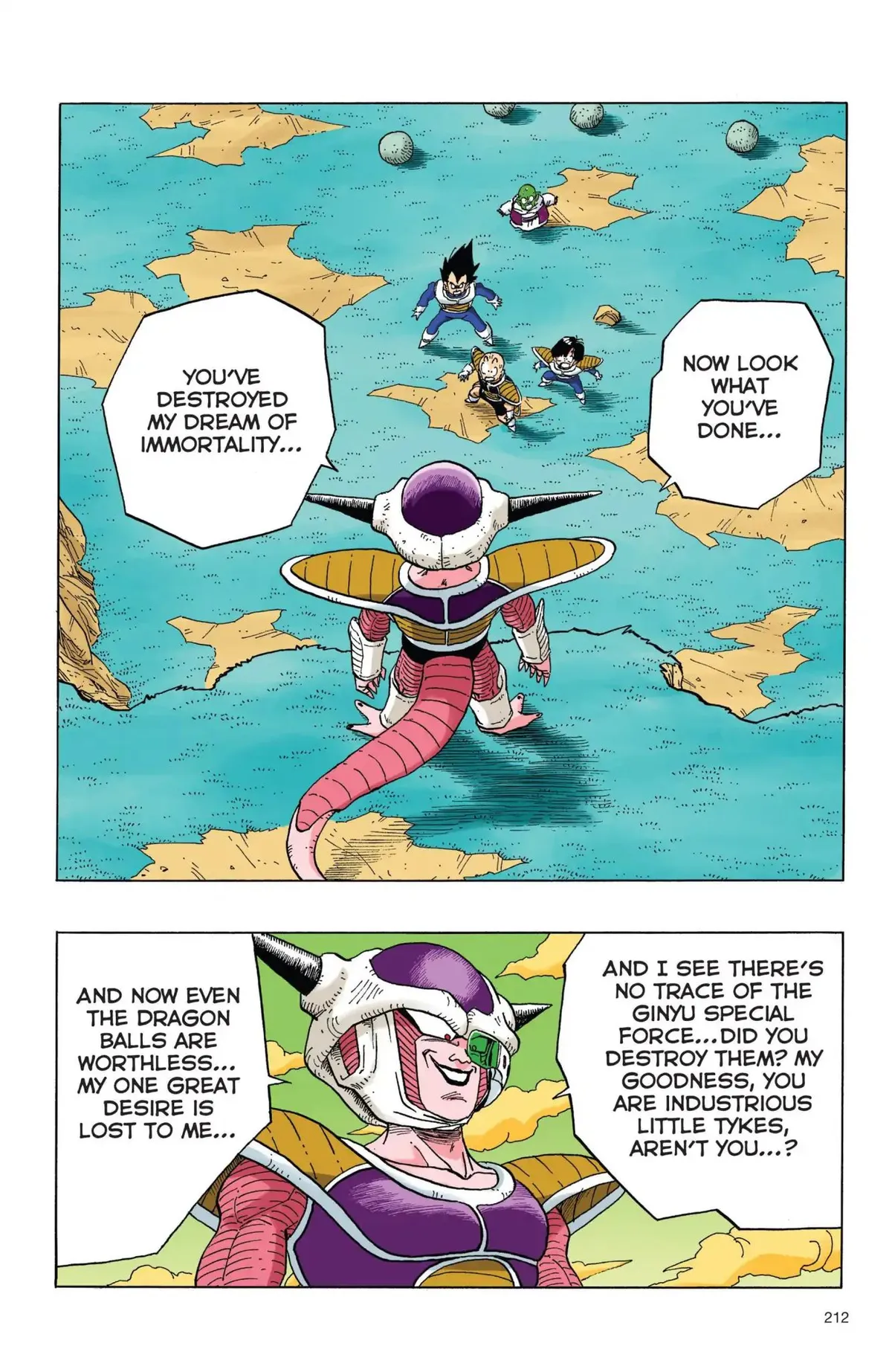Dragon Ball Full Color Freeza Arc Chapter 49 page 9 - 