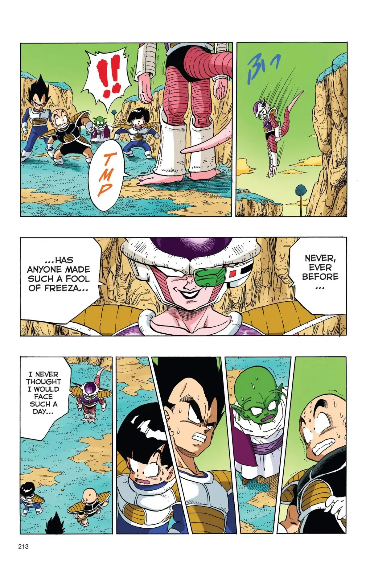 Dragon Ball Full Color Freeza Arc Chapter 49 page 10 - 