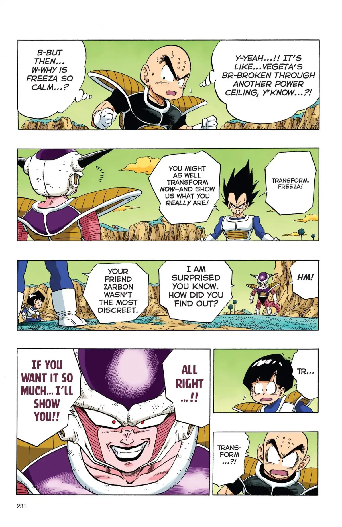 Dragon Ball Full Color Freeza Arc Chapter 50 page 14 - 