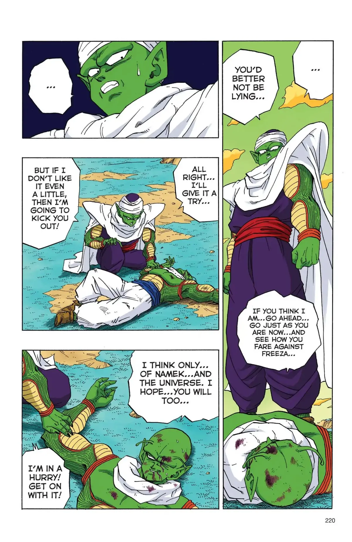 Dragon Ball Full Color Freeza Arc Chapter 50 page 3 - 