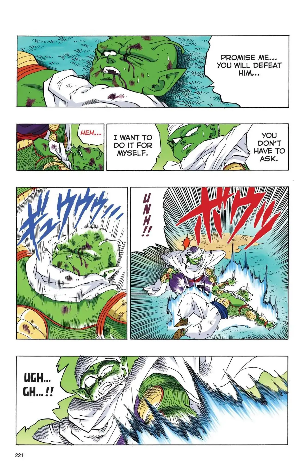 Dragon Ball Full Color Freeza Arc Chapter 50 page 4 - 