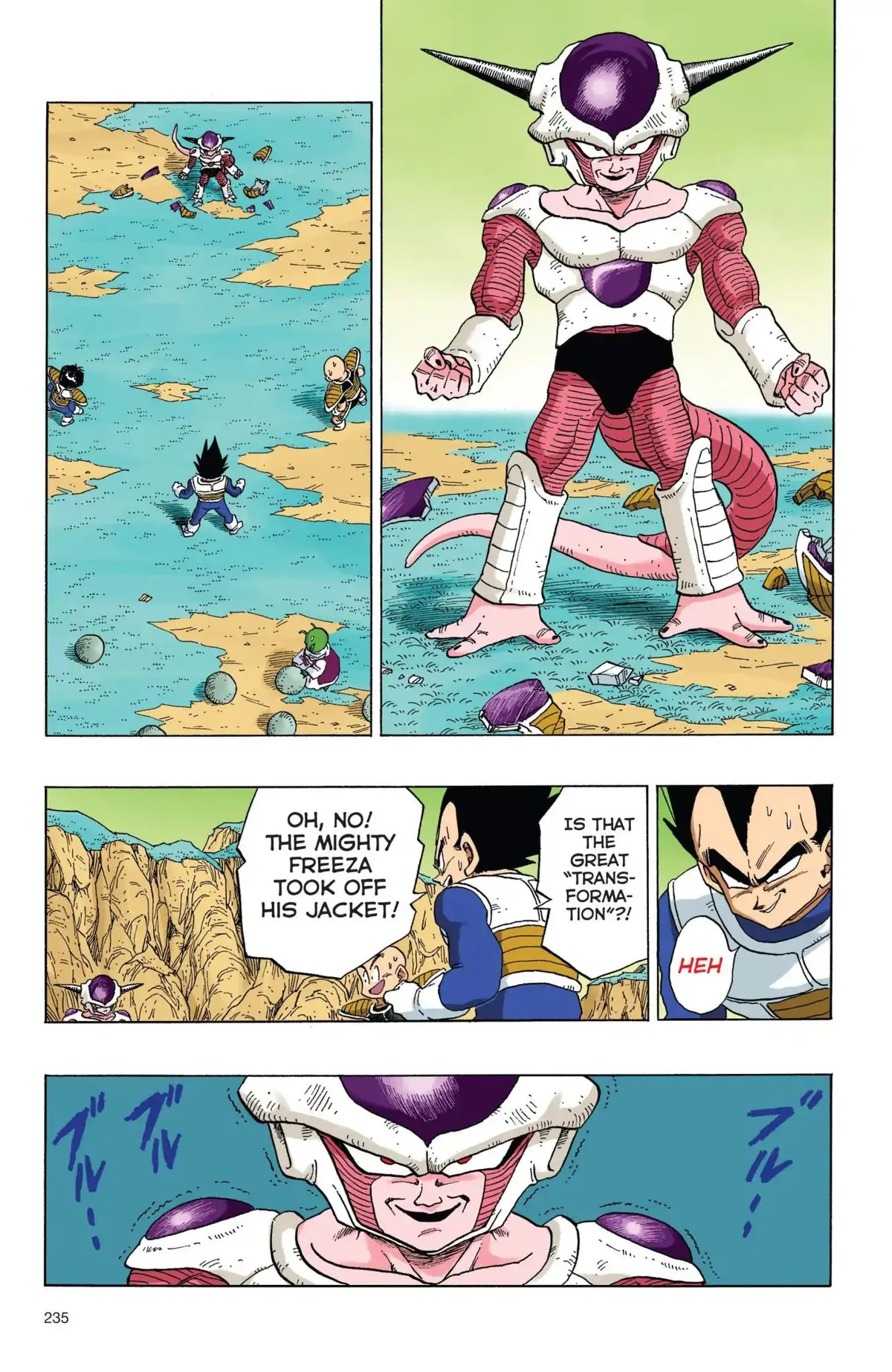 Dragon Ball Full Color Freeza Arc Chapter 51 page 4 - 