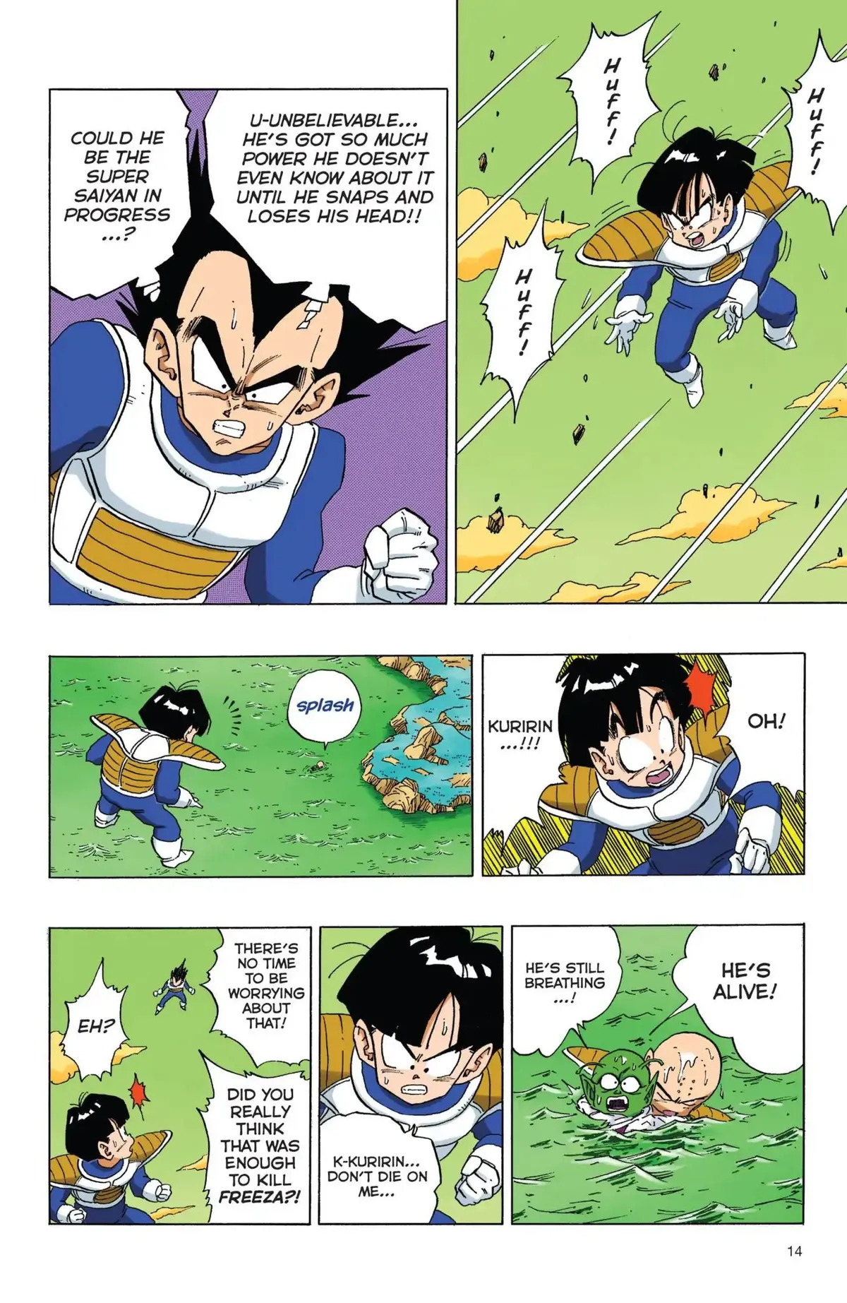 Dragon Ball Full Color Freeza Arc Chapter 52 page 15 - 