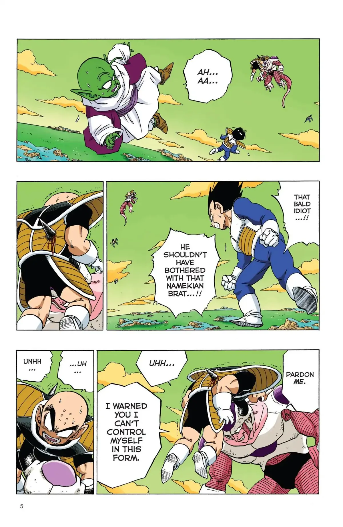 Dragon Ball Full Color Freeza Arc Chapter 52 page 6 - 
