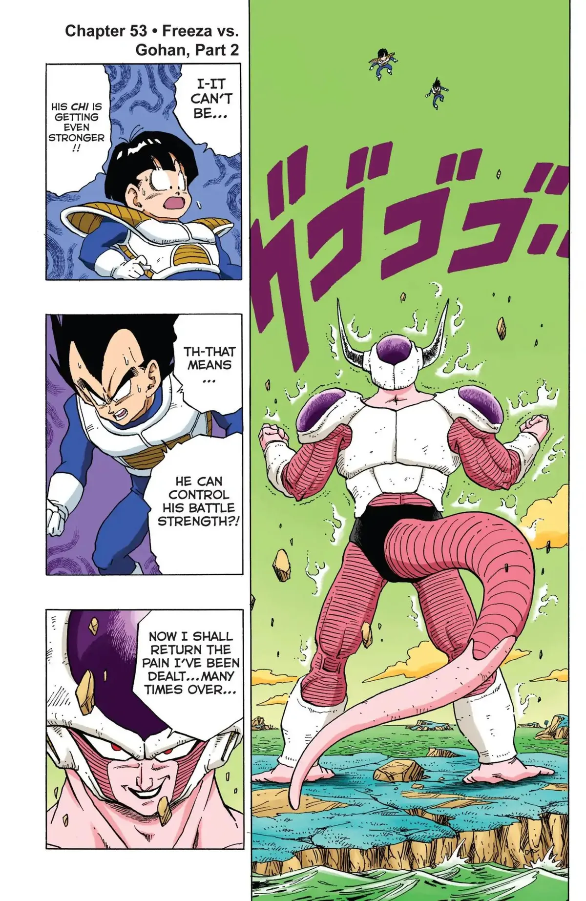 Dragon Ball Full Color Freeza Arc Chapter 53 page 1 - 