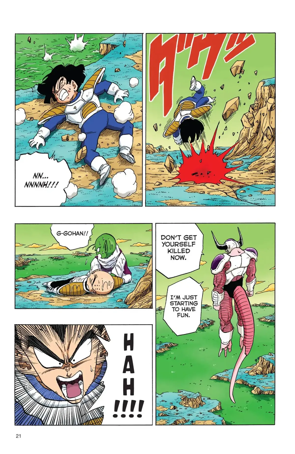 Dragon Ball Full Color Freeza Arc Chapter 53 page 4 - 