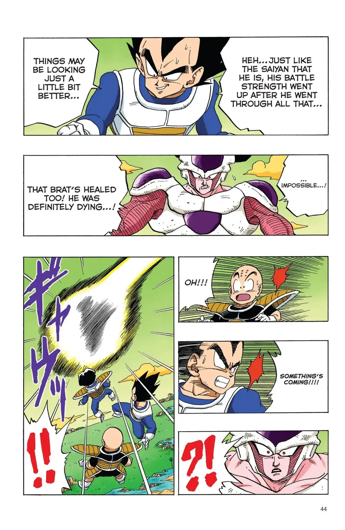 Dragon Ball Full Color Freeza Arc Chapter 54 page 13 - 