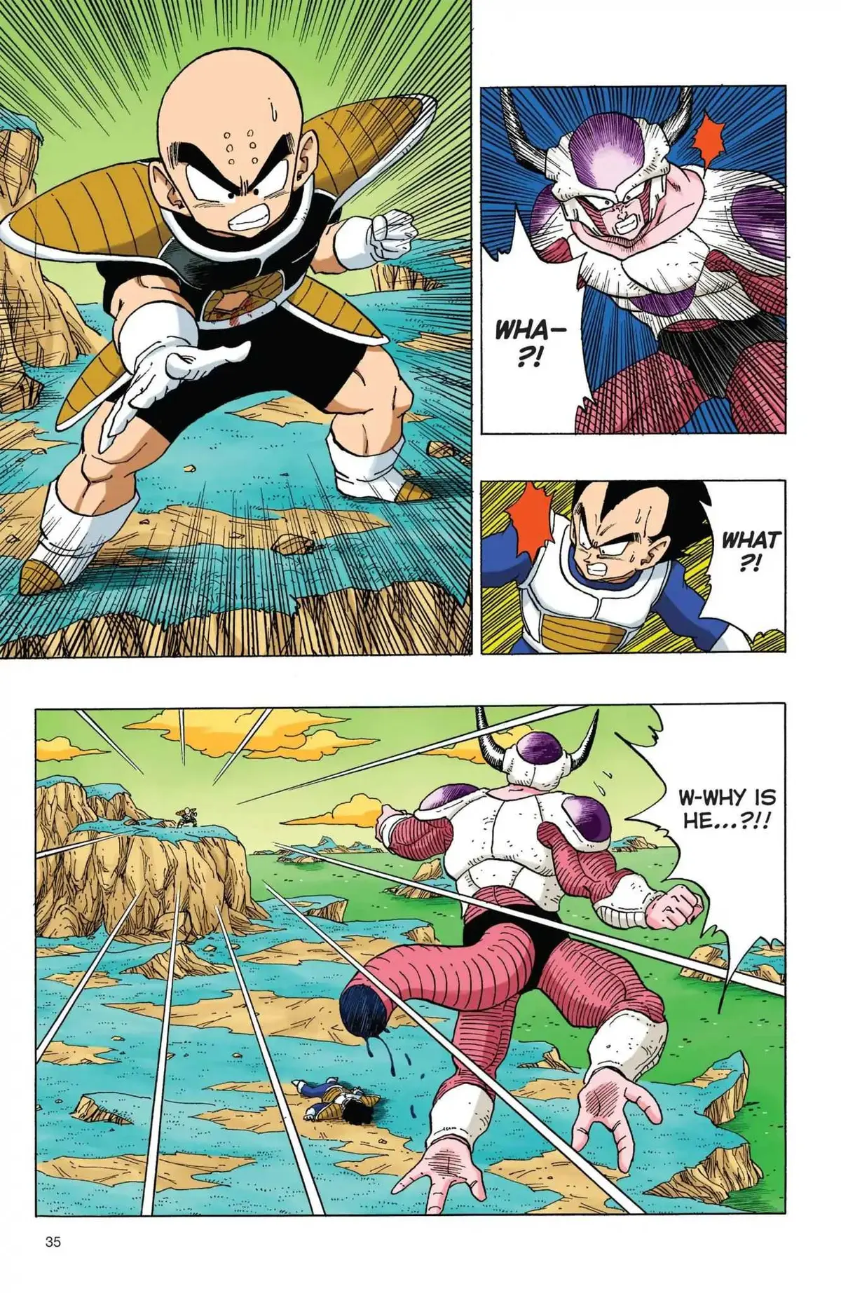 Dragon Ball Full Color Freeza Arc Chapter 54 page 4 - 