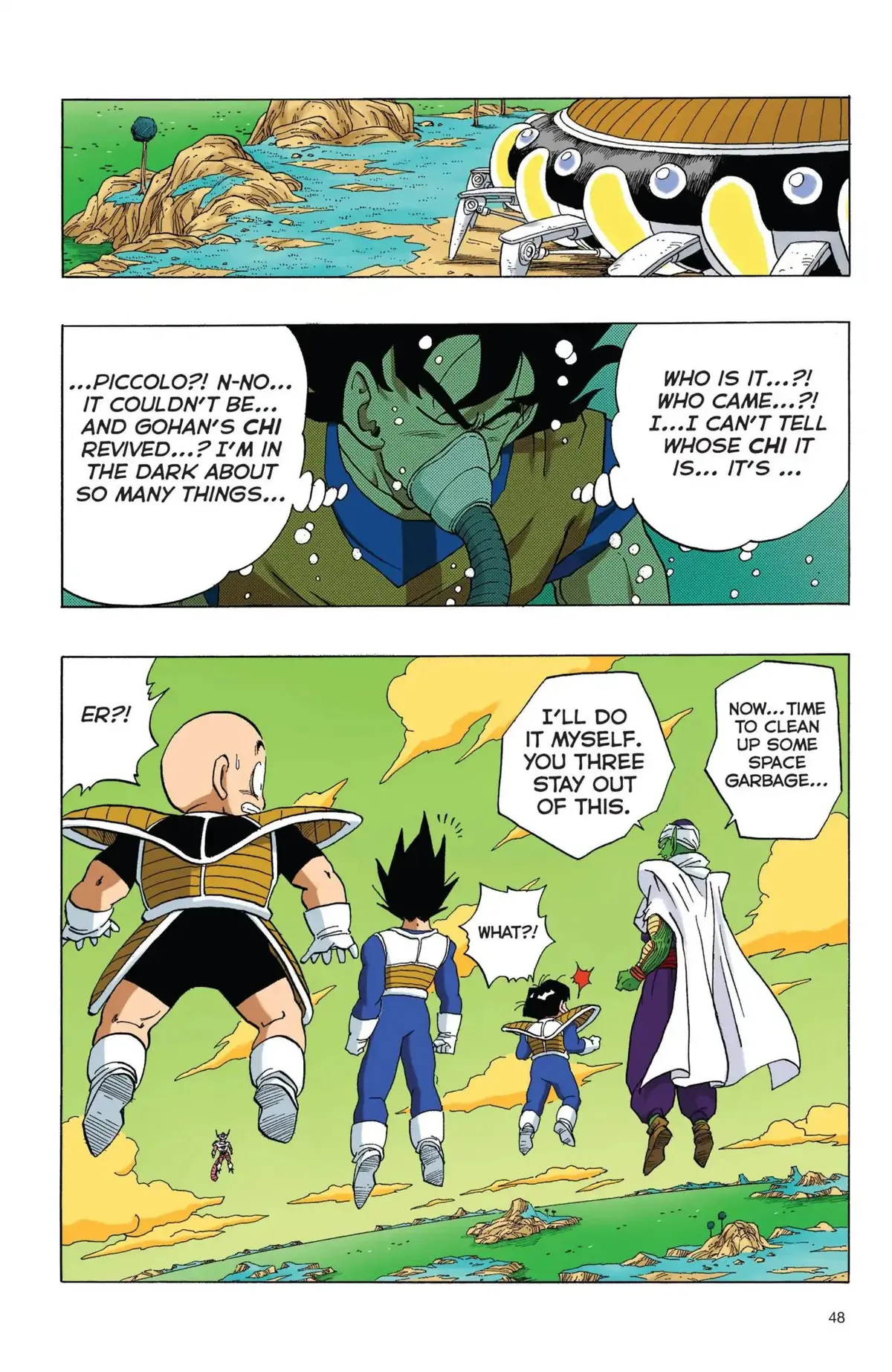 Dragon Ball Full Color Freeza Arc Chapter 55 page 3 - 
