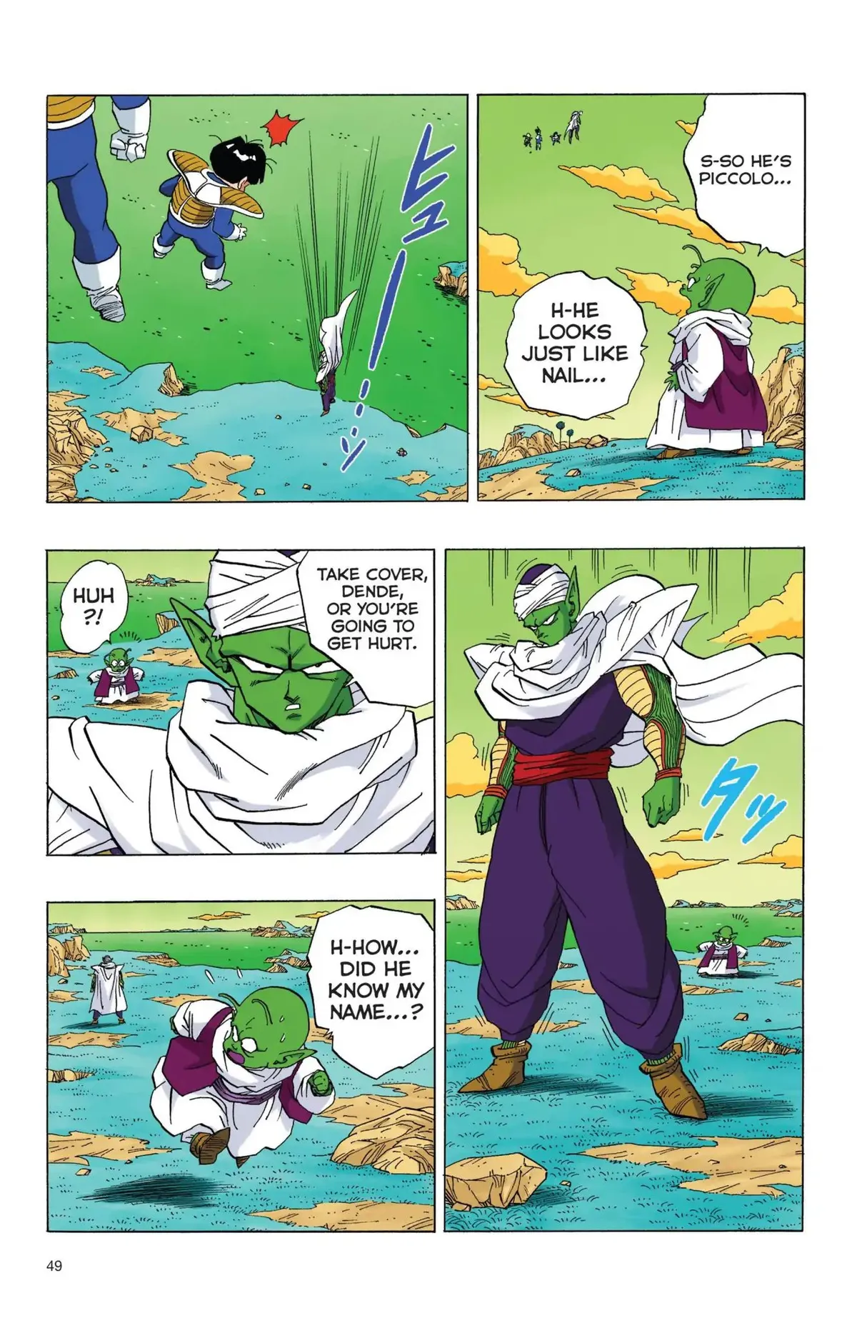 Dragon Ball Full Color Freeza Arc Chapter 55 page 4 - 