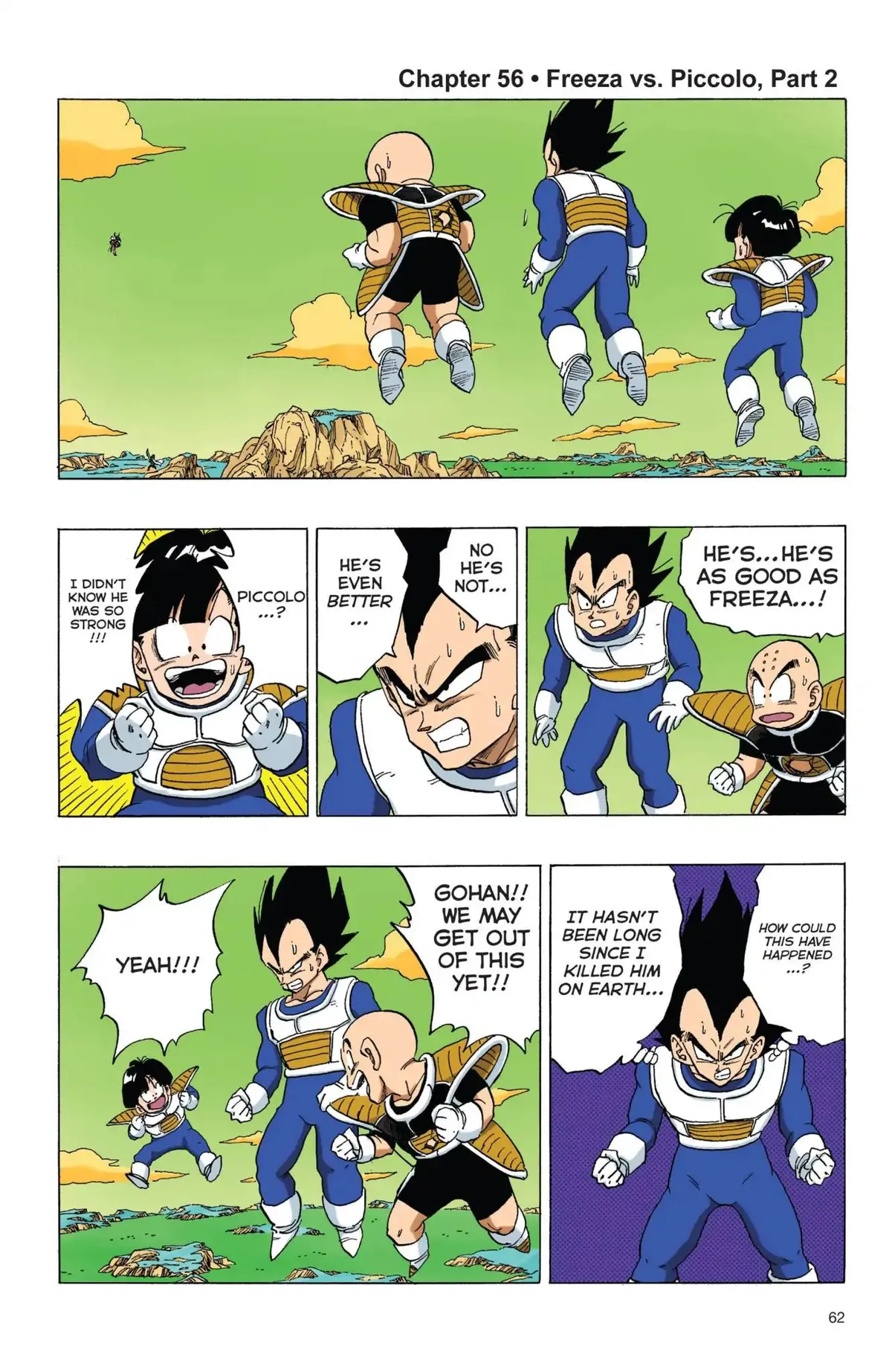 Dragon Ball Full Color Freeza Arc Chapter 56 page 2 - 