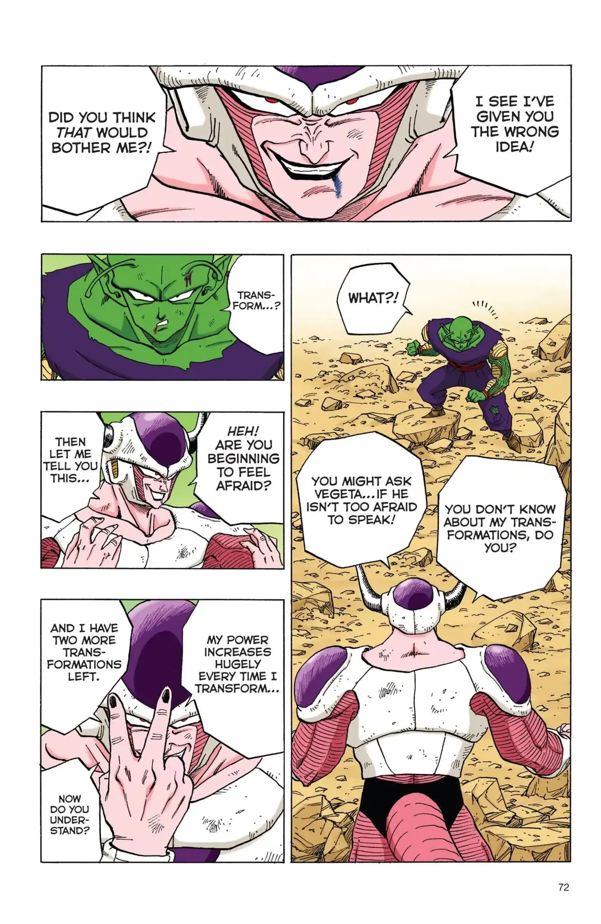 Dragon Ball Full Color Freeza Arc Chapter 56 page 12 - 