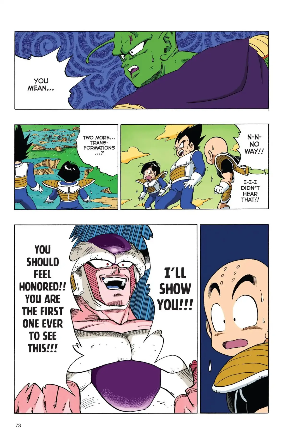 Dragon Ball Full Color Freeza Arc Chapter 56 page 13 - 