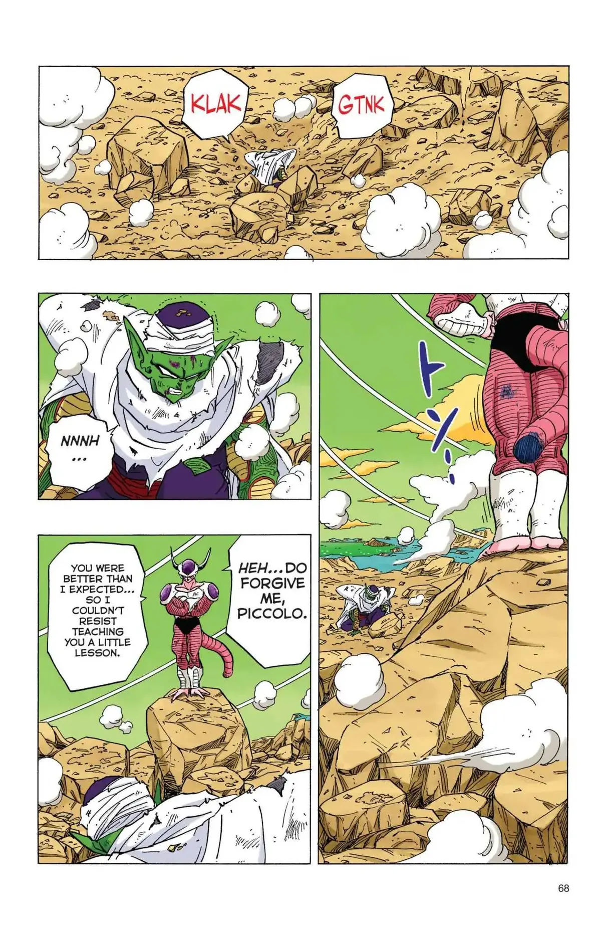 Dragon Ball Full Color Freeza Arc Chapter 56 page 8 - 