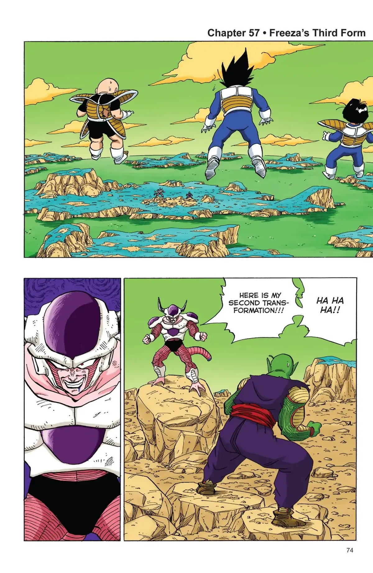 Dragon Ball Full Color Freeza Arc Chapter 57 page 1 - 