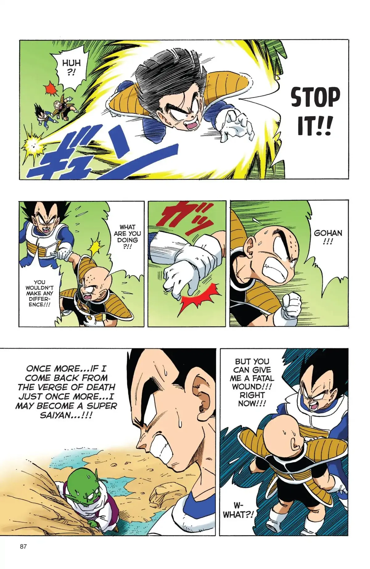 Dragon Ball Full Color Freeza Arc Chapter 57 page 14 - 