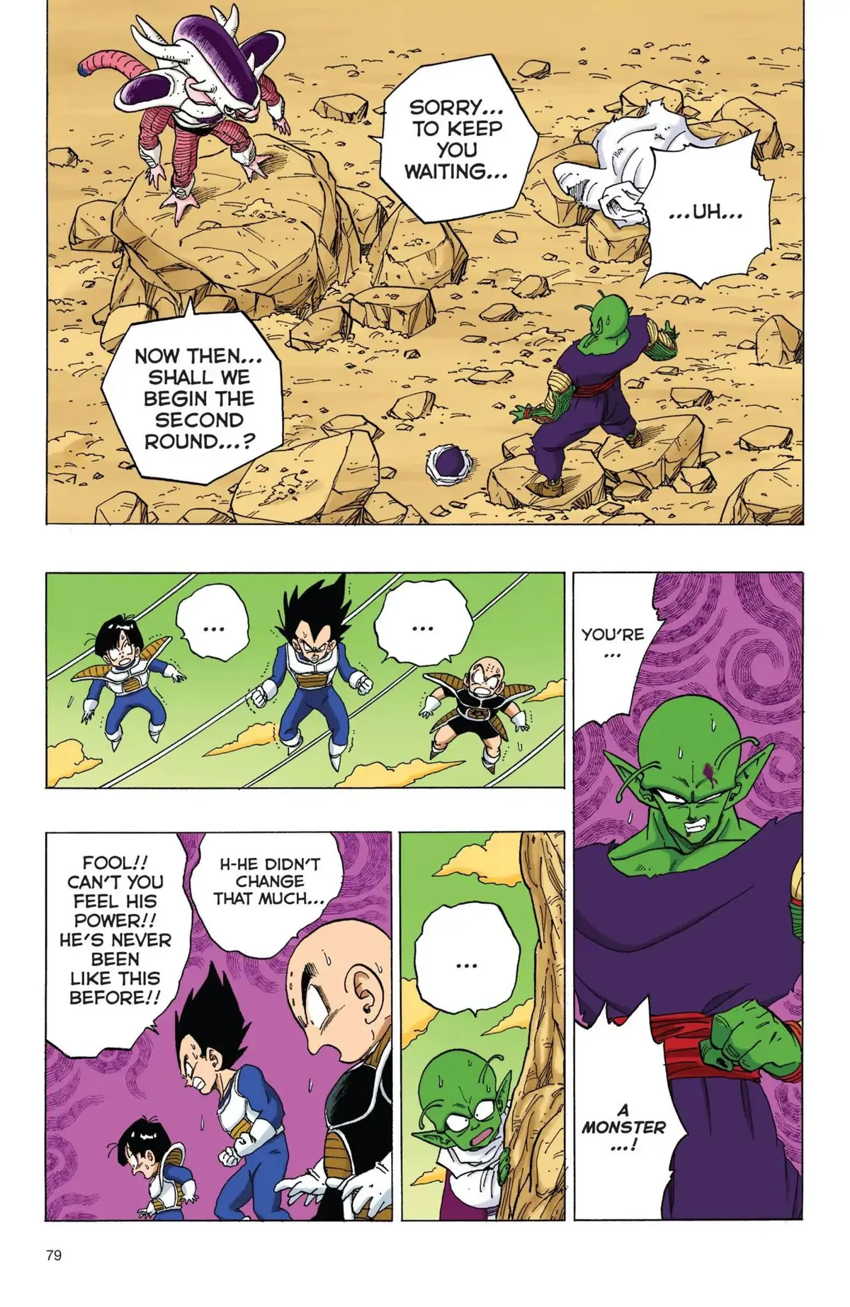 Dragon Ball Full Color Freeza Arc Chapter 57 page 6 - 