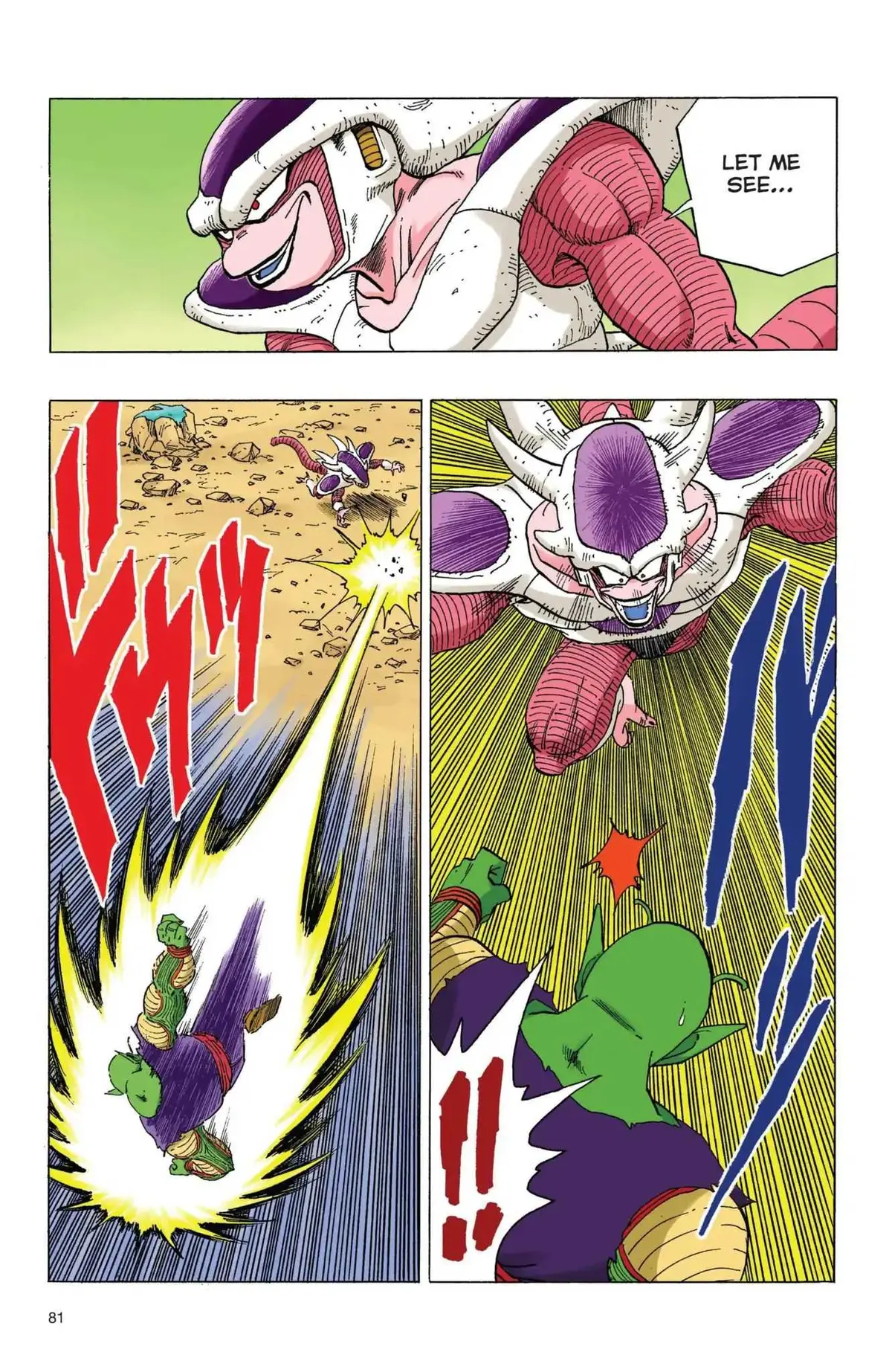 Dragon Ball Full Color Freeza Arc Chapter 57 page 8 - 