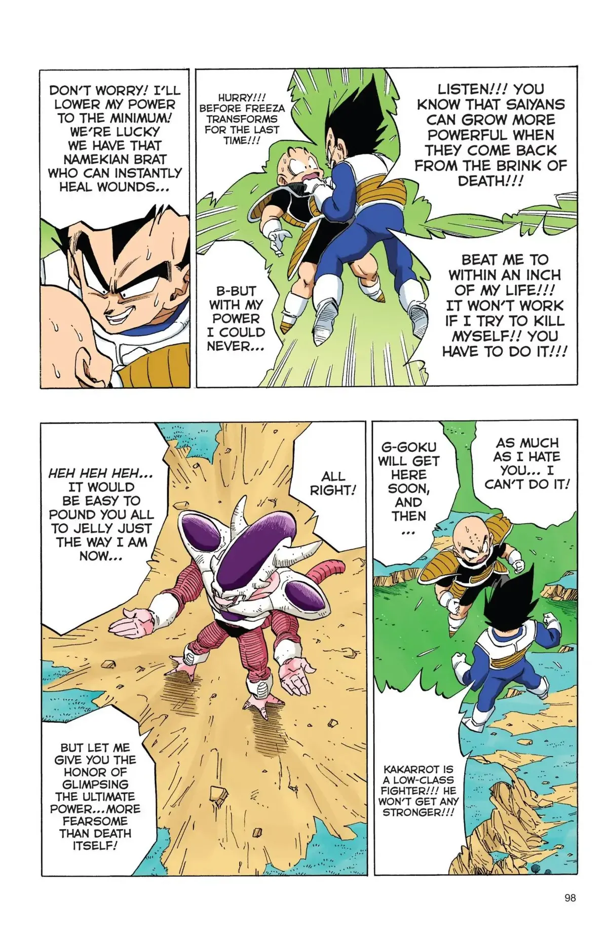 Dragon Ball Full Color Freeza Arc Chapter 58 page 11 - 
