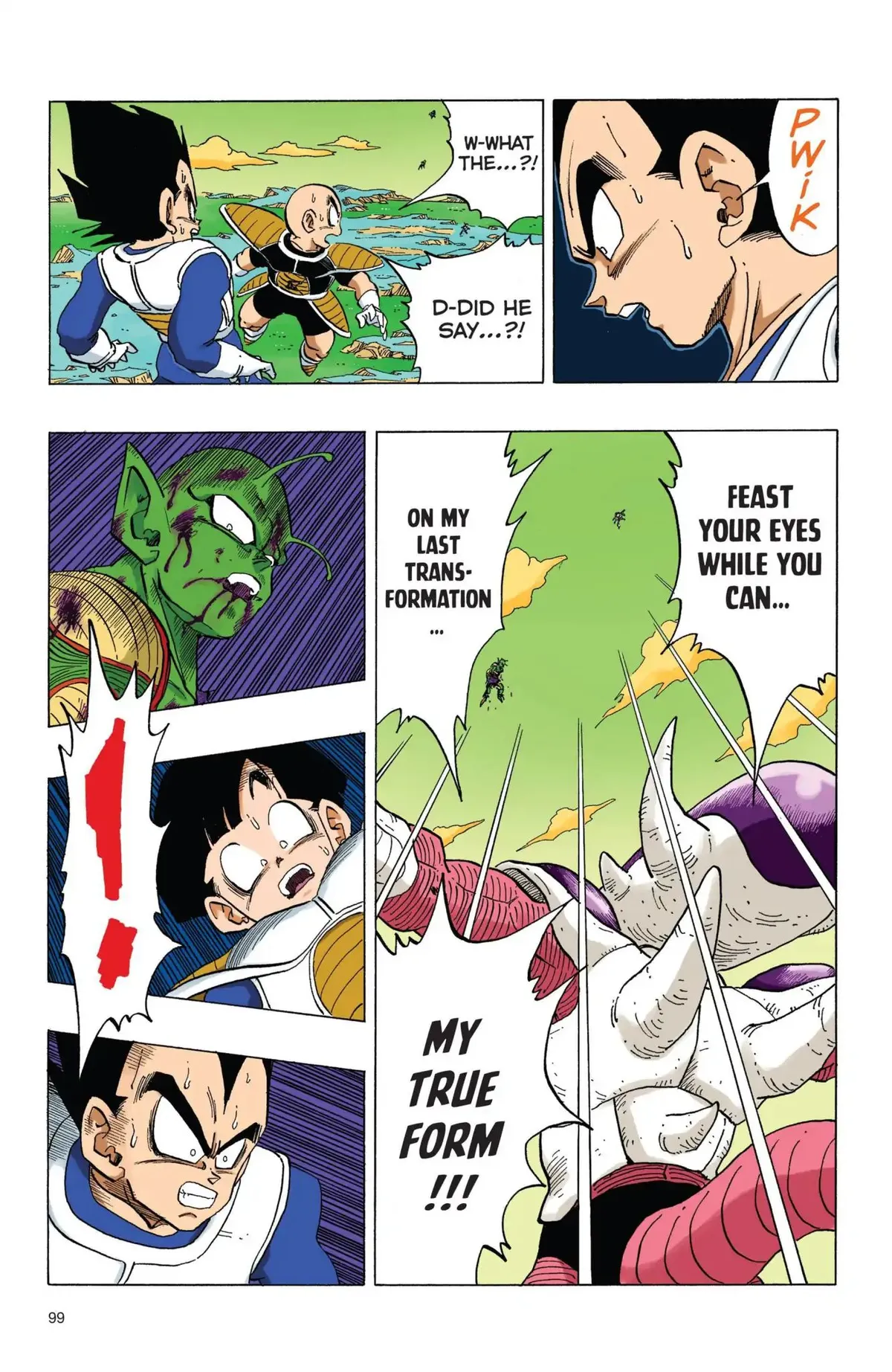 Dragon Ball Full Color Freeza Arc Chapter 58 page 12 - 